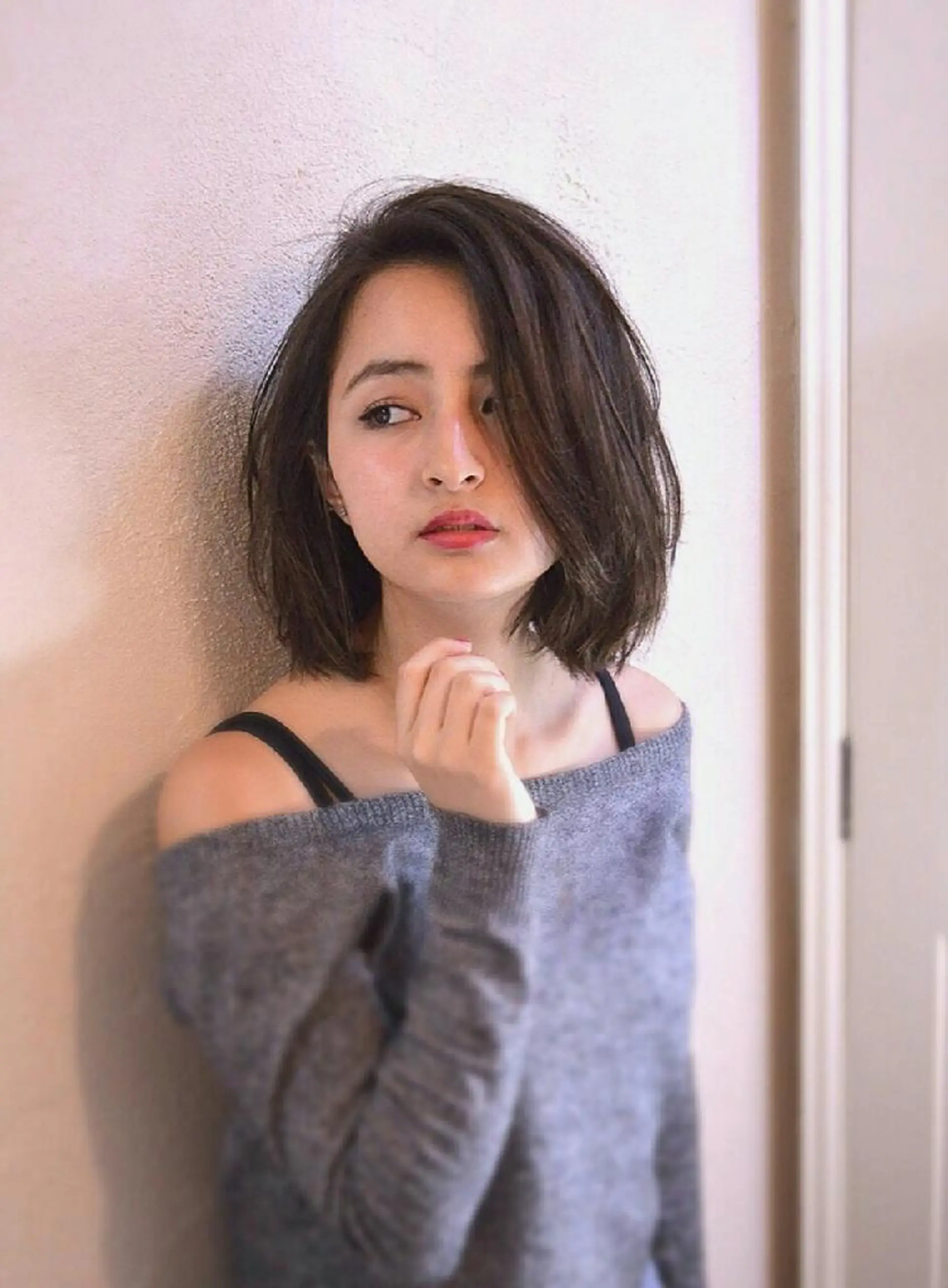 ミディアム カラー 小顔ショート✁ ⁂Yukari⁂のヘアスタイル