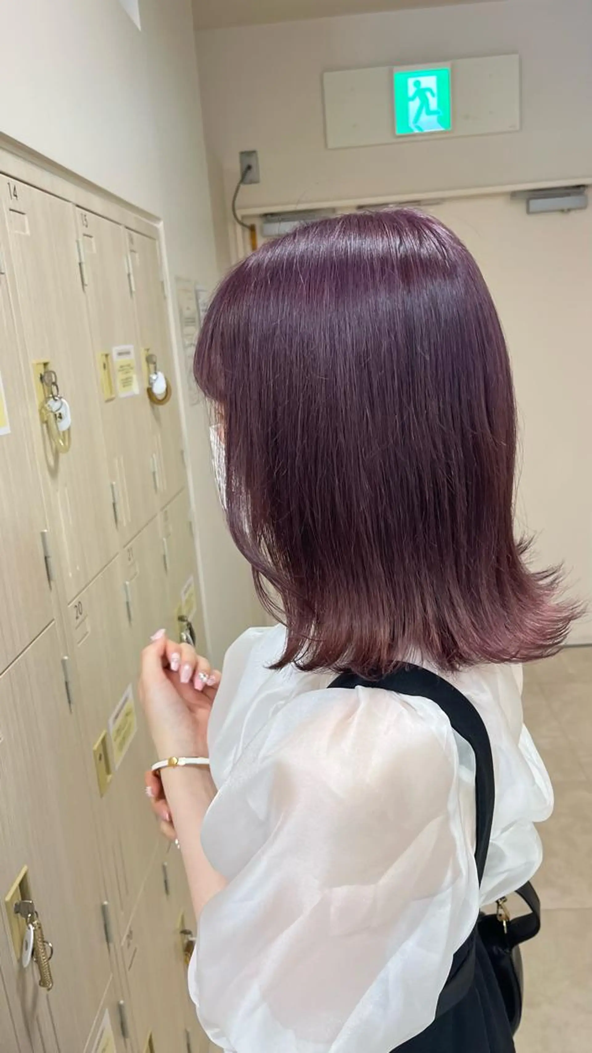 セミロング カラー カット ヘアカラー トリートメント 暖色専門美容師🎀 お客様満足度◎のヘアスタイル