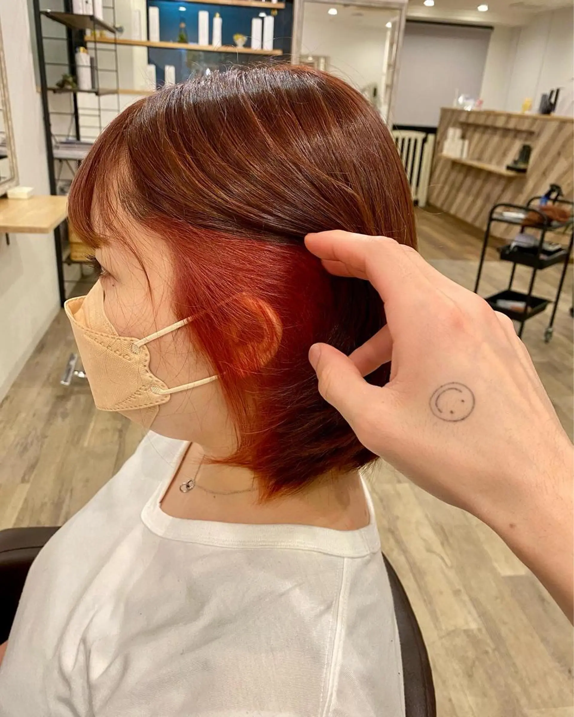 ショート Kanari Ryuのヘアスタイル