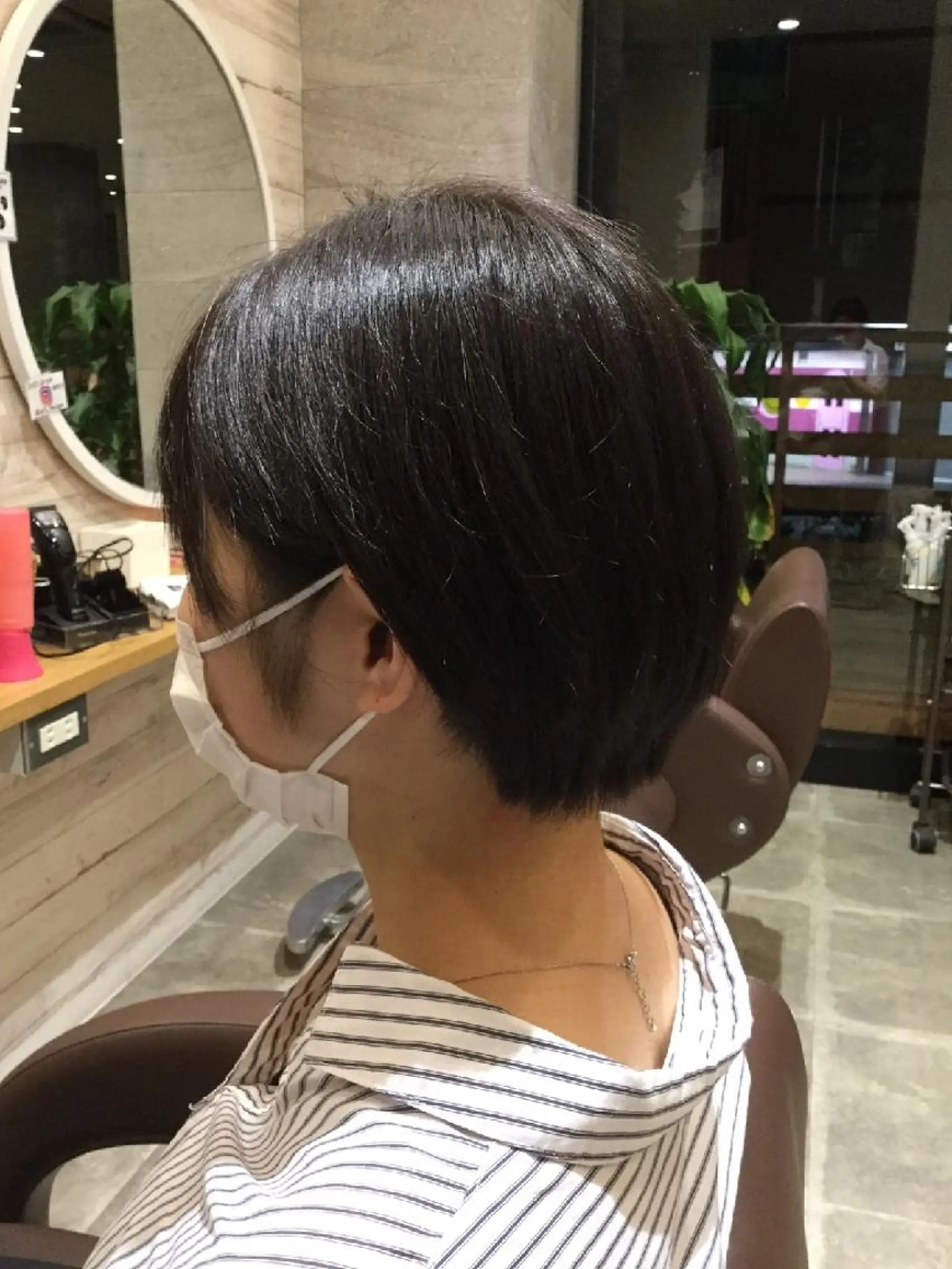ショート ショートボブ ボブ ショートヘア ヘアメイクアクト都賀 國吉のヘアスタイル
