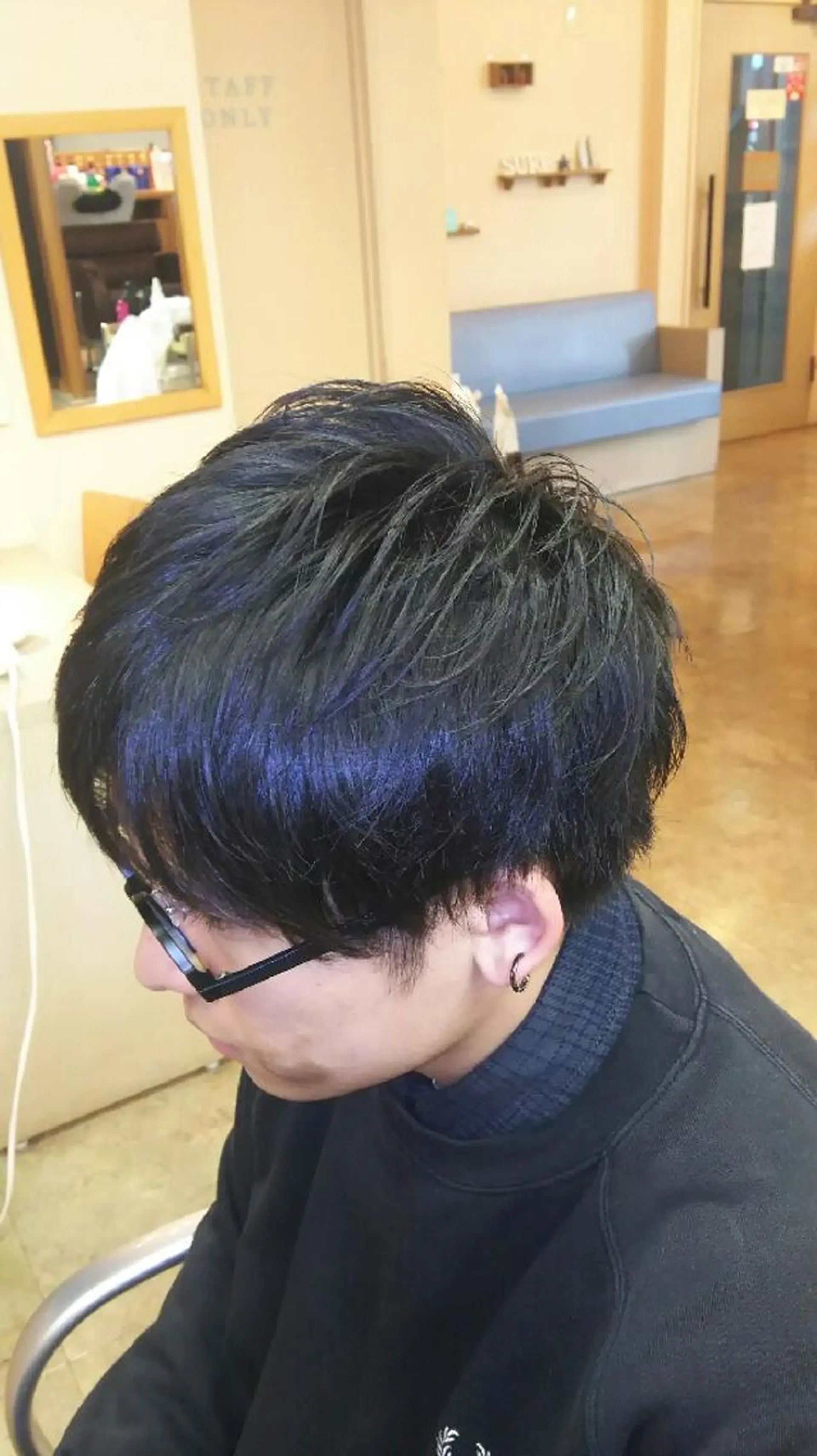 メンズ マッシュ 脇田 雄大のヘアスタイル