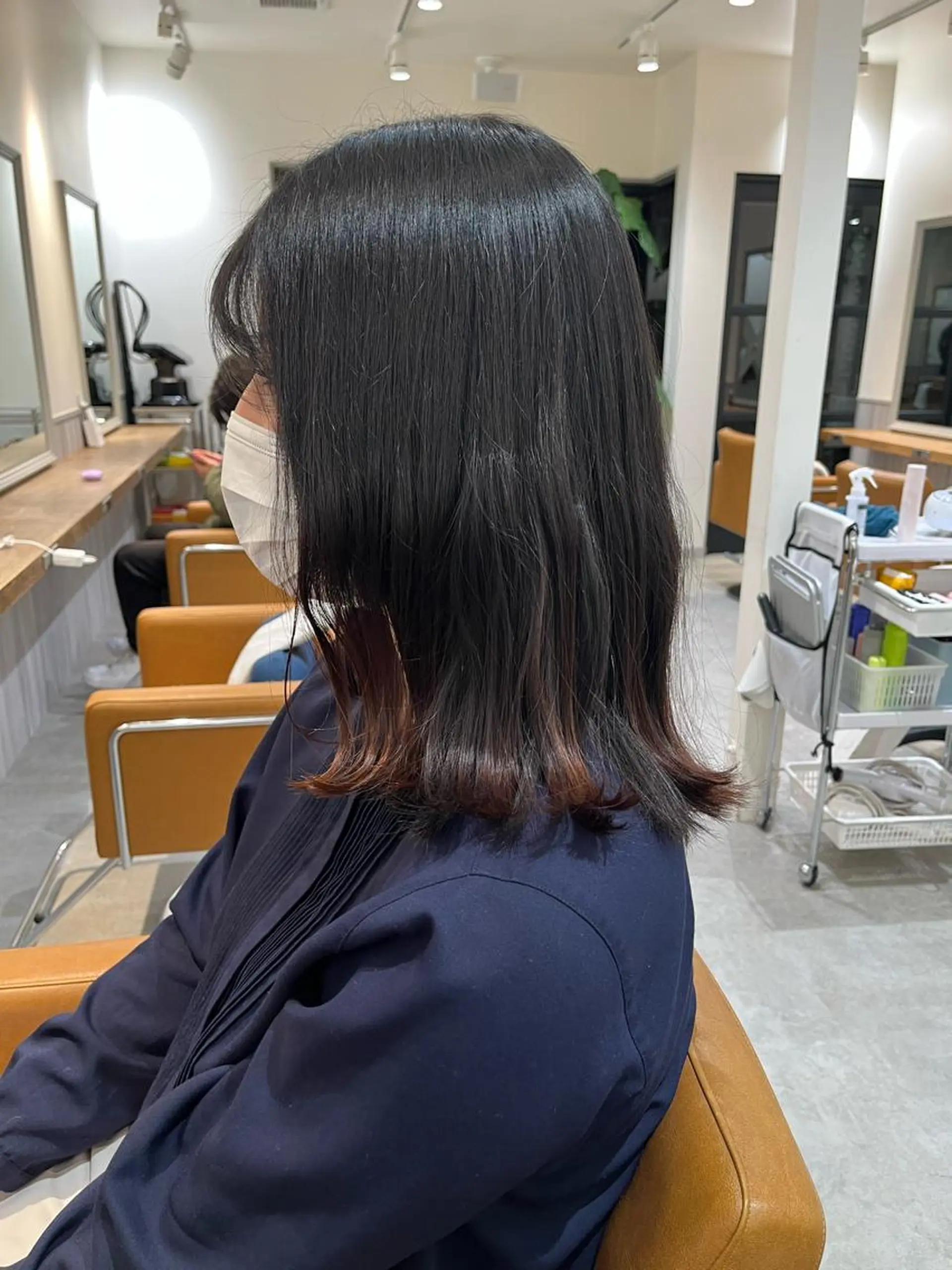ロング 小原 翔のヘアスタイル
