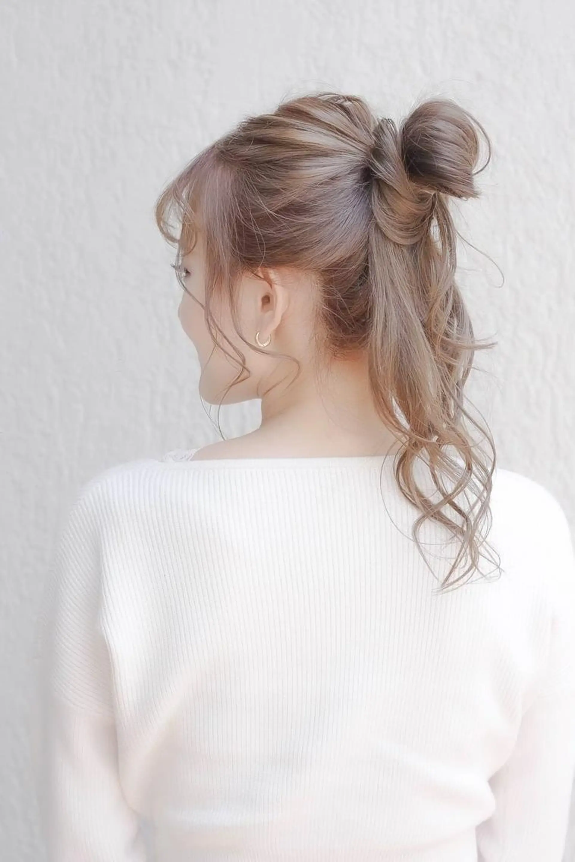 ミディアム カラー ba-boo 広島のヘアスタイル