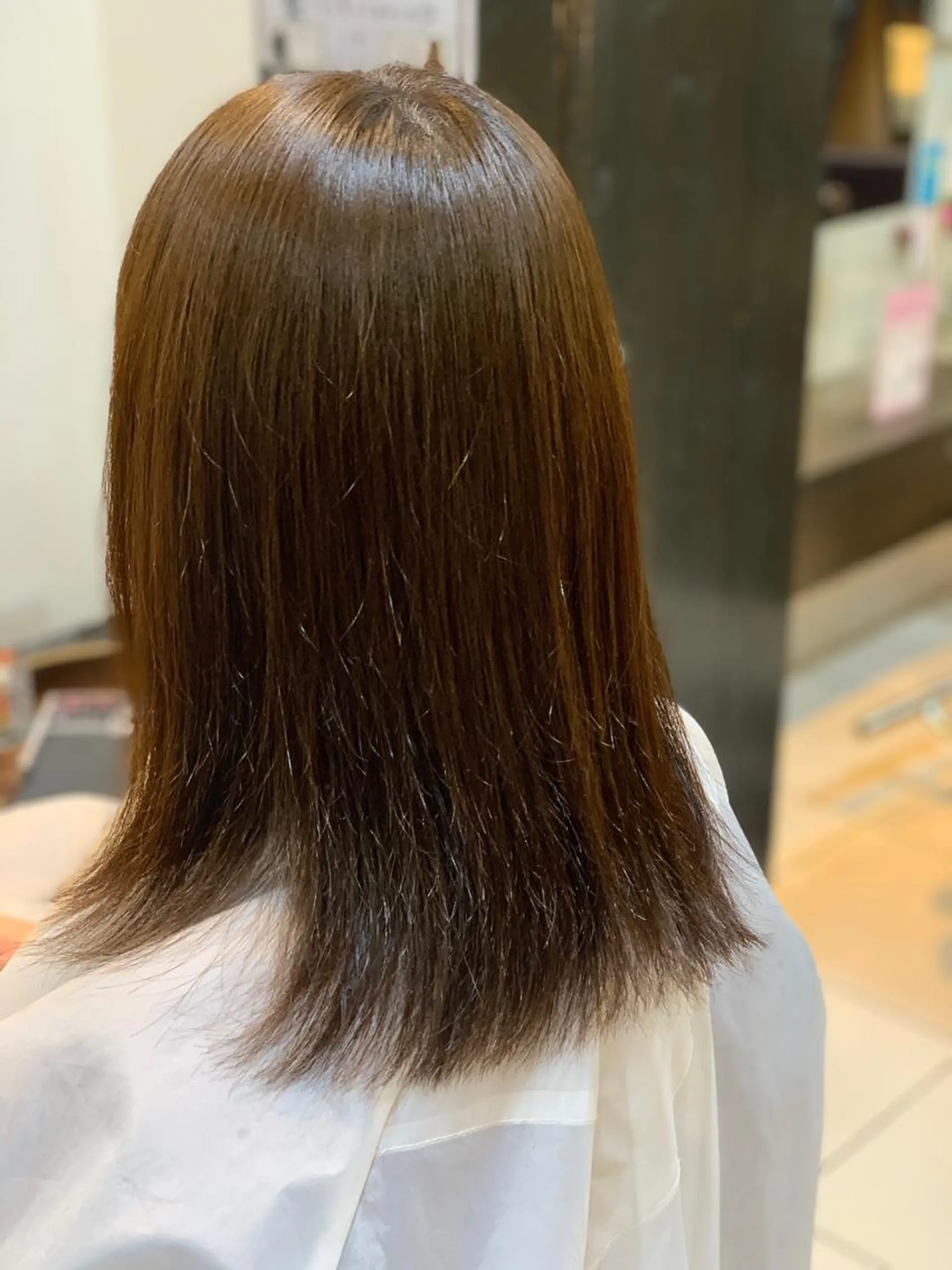 セミロング ヘッドスパニスト YUZURIのヘアスタイル