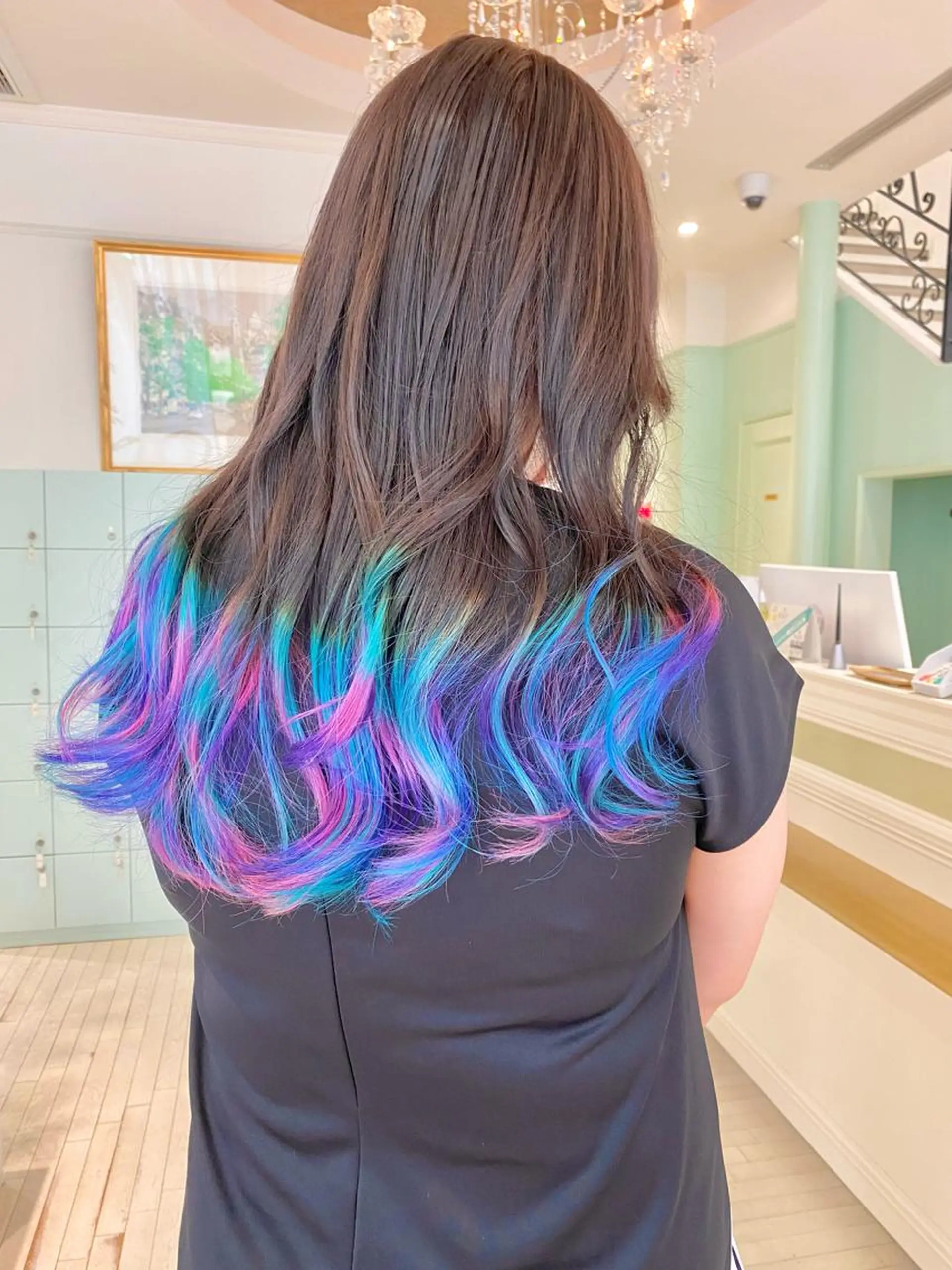 ロング カラー Re:ta Hair 飯田淳平のヘアスタイル