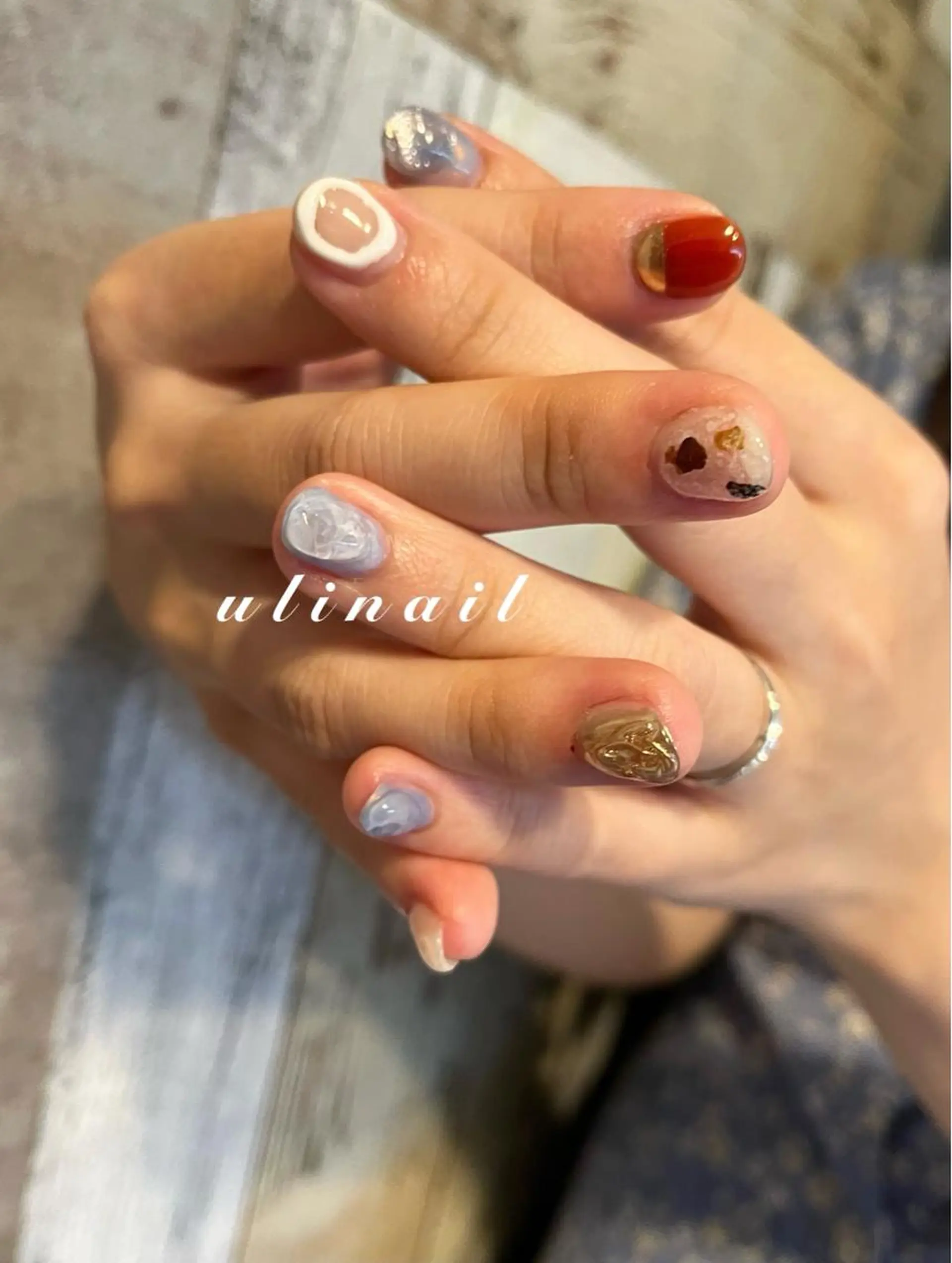 ネイル ハンドネイル ulinail （ウリネイル）のネイルデザイン