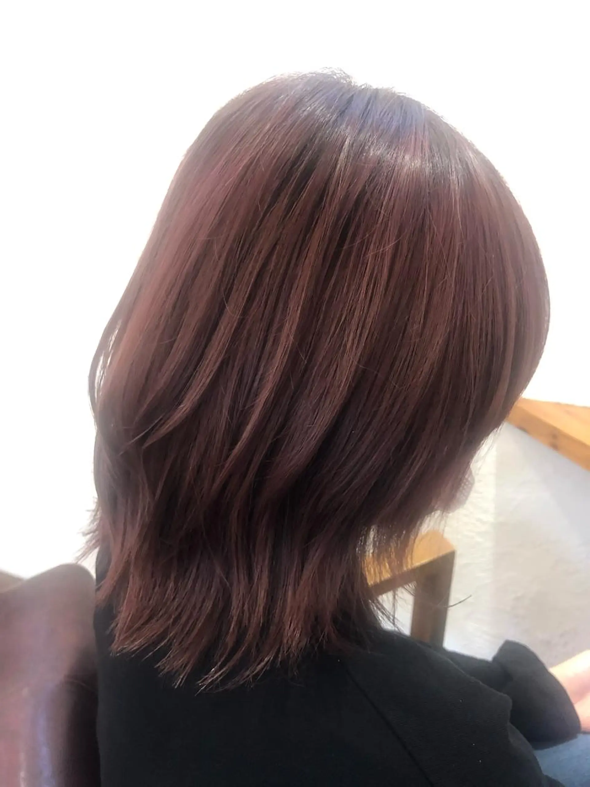 ミディアム カラー カット ヘアカラー トリートメント 正田 美帆のヘアスタイル