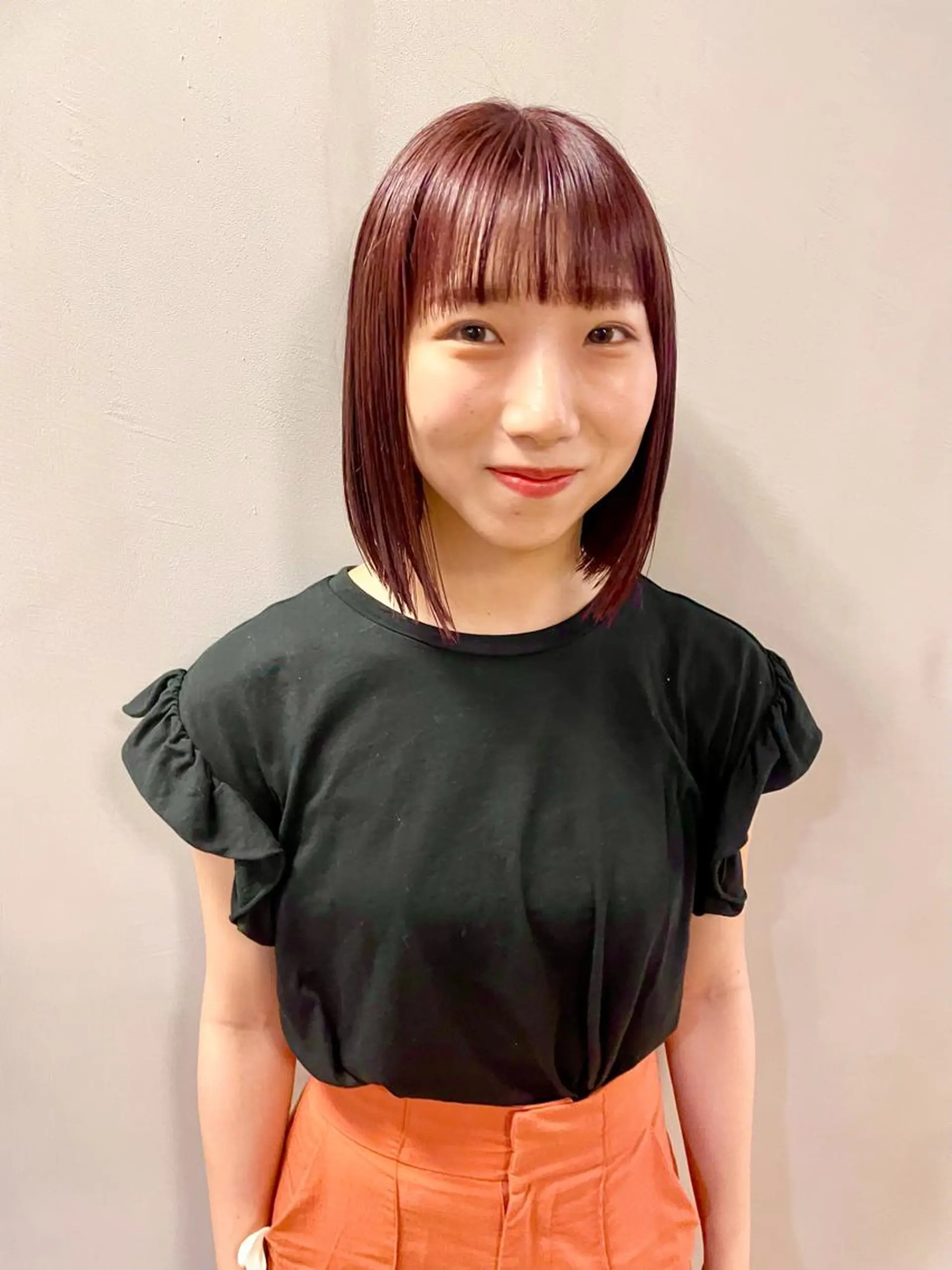 ミディアム カラー パーマ ヘアアレンジ キッズ ネイル マツエク・マツパ tatsumi/ボブ ウルフ/レイヤーのヘアスタイル