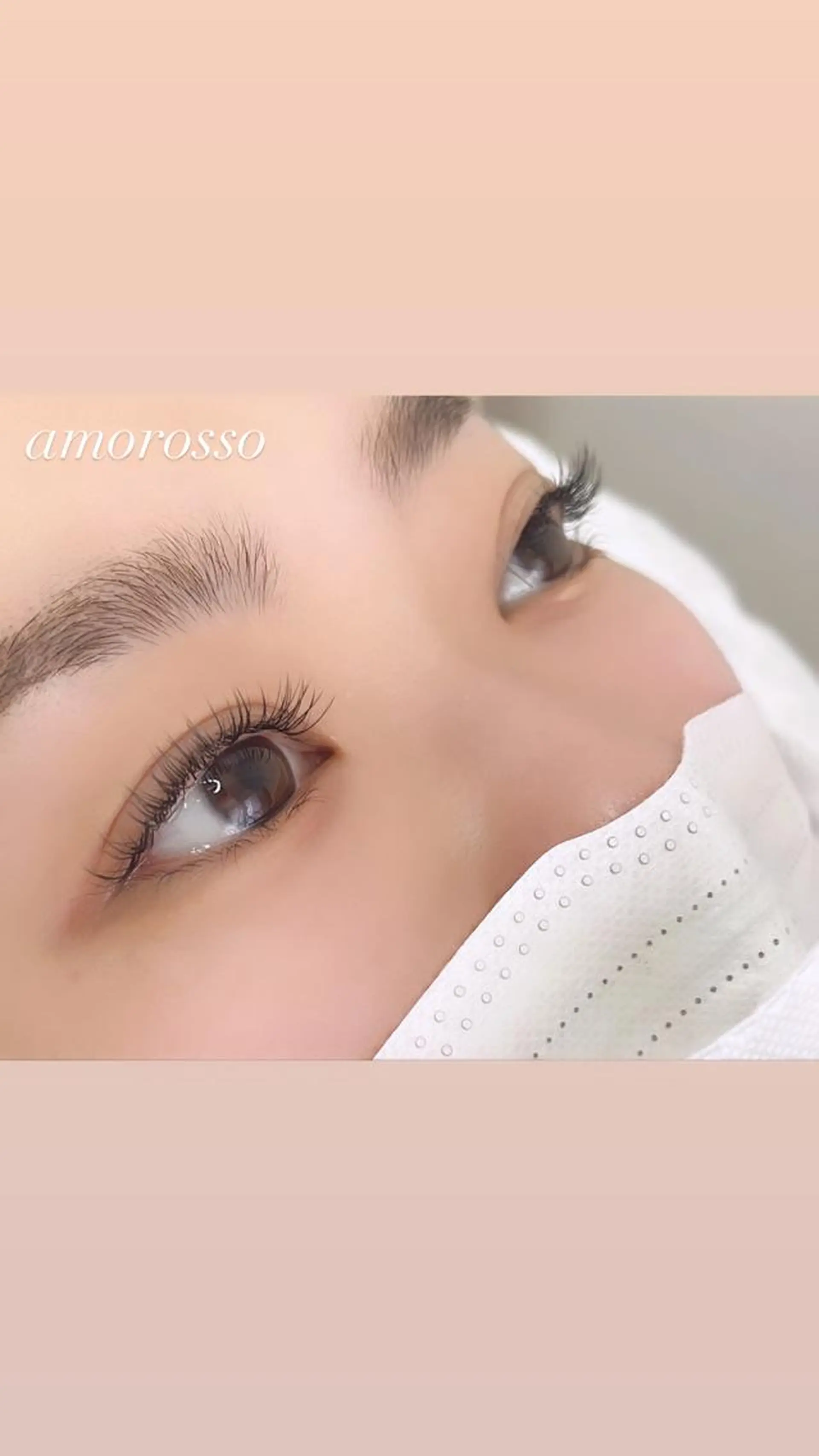 マツエク・マツパ フラットラッシュ 一重×まつ毛パーマ マツエク アモロッソ所属・アモロッソ 🐻Miiのマツエク・マツパデザイン