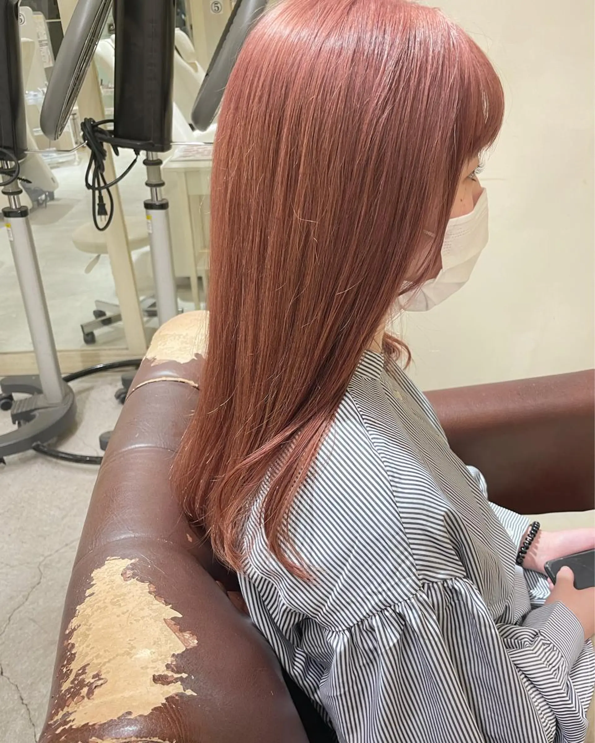 セミロング カラー ボブ/パーマ 古家 佑真のヘアスタイル