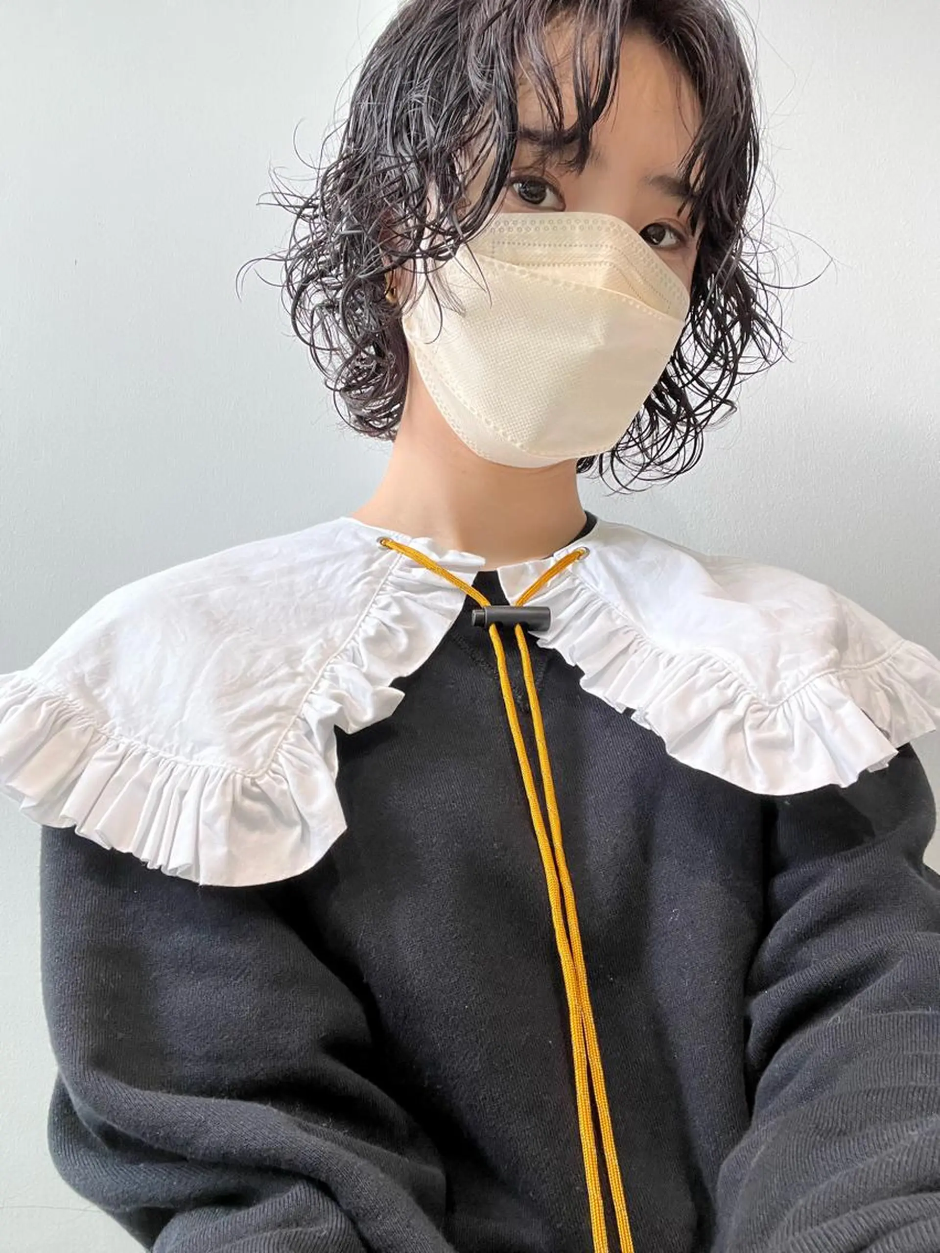 ミディアム パーマ ミディアムパーマ /癖毛パーマのヘアスタイル