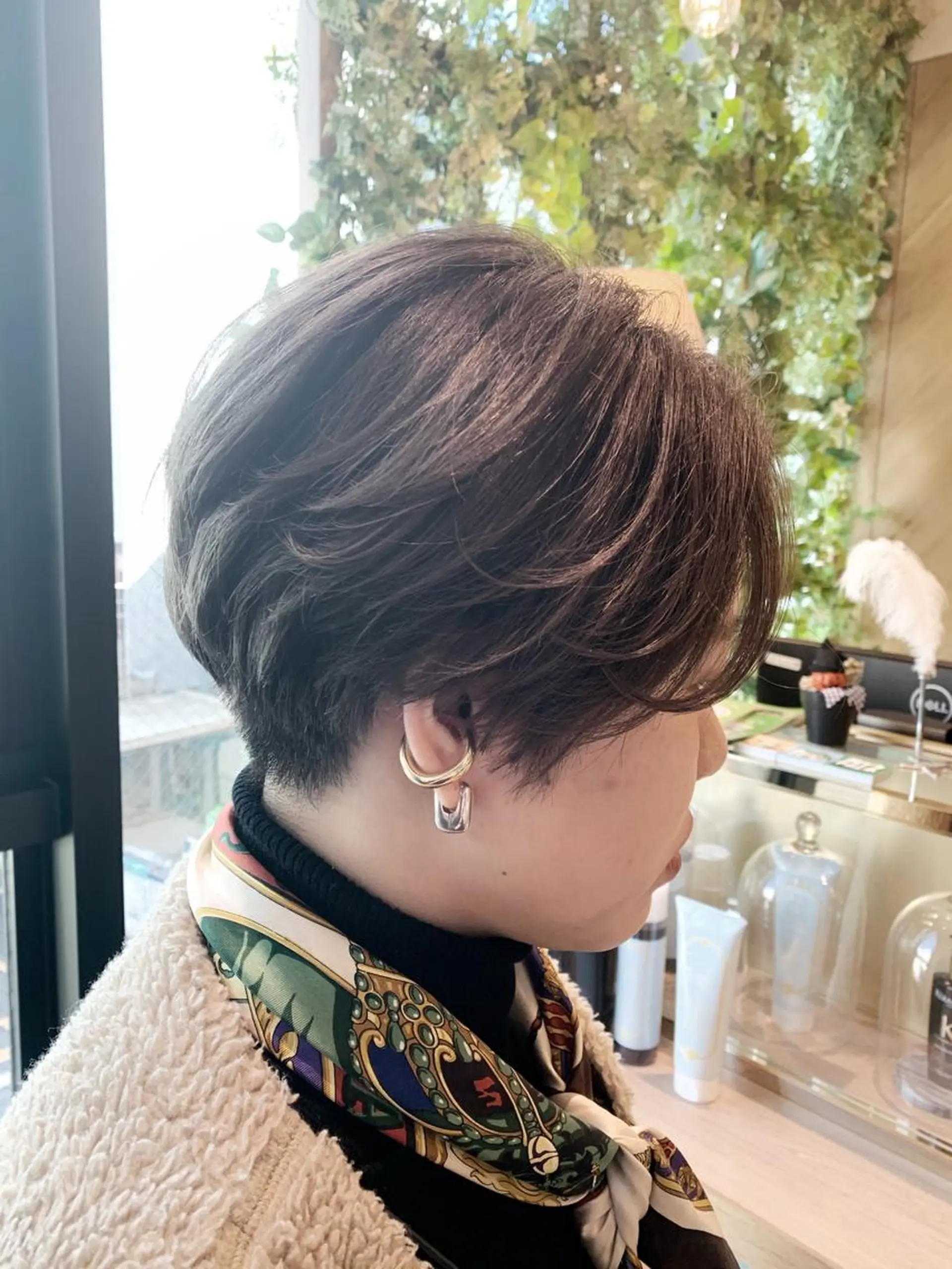 ショート 林 飛夕也のヘアスタイル