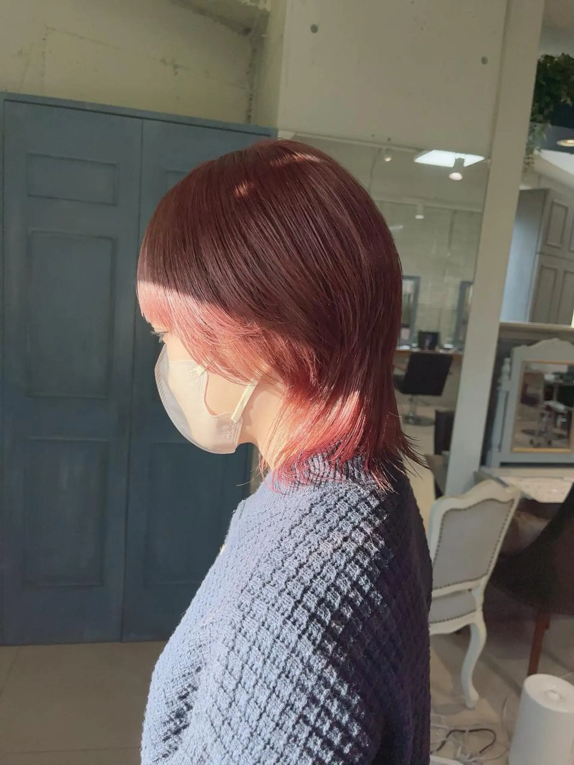 ショート カラー カット ヘアカラー 透明感ハイトーン🦄 キラ🌈のヘアスタイル