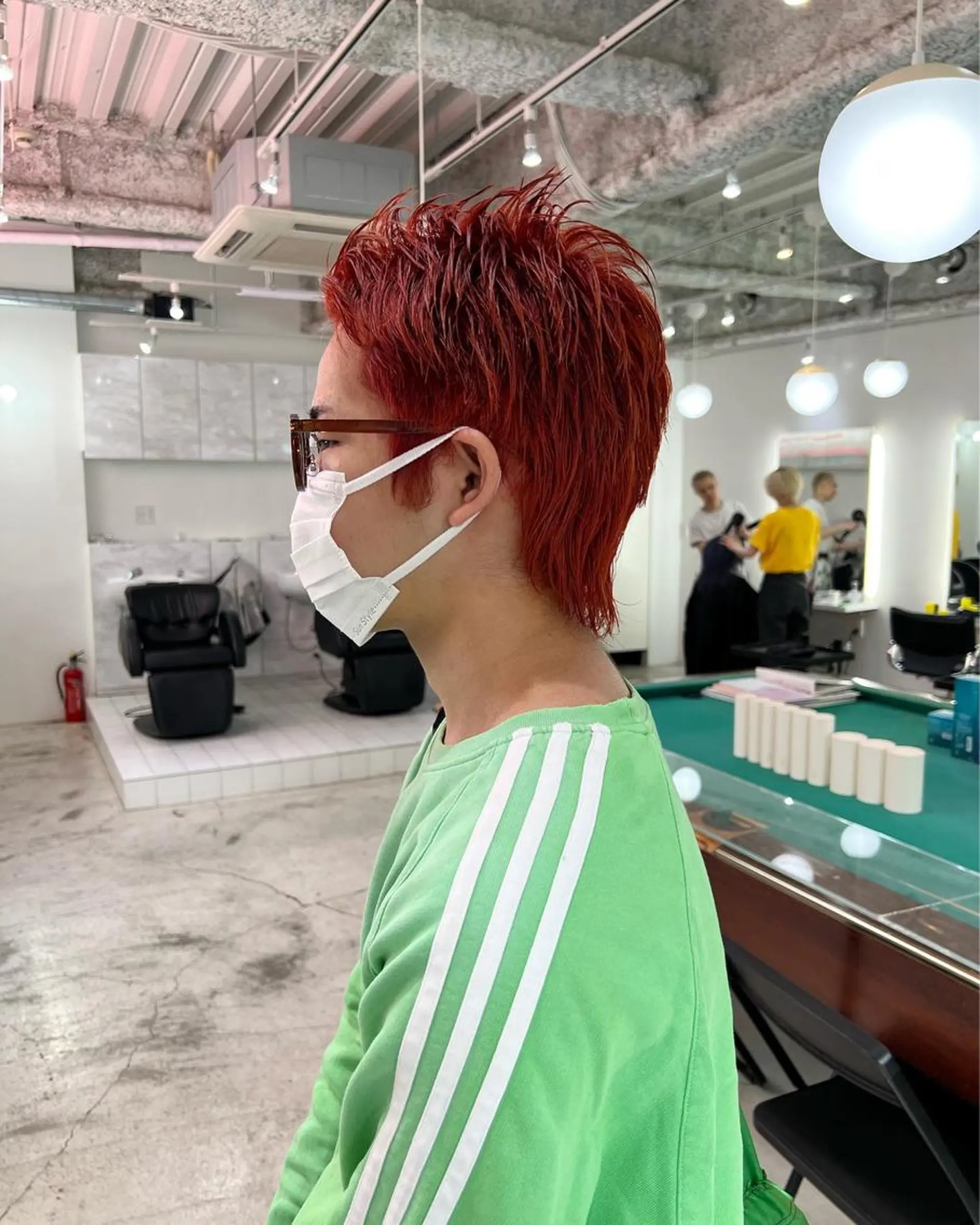 メンズ 💥ウルフカット デザインあんな💥のヘアスタイル