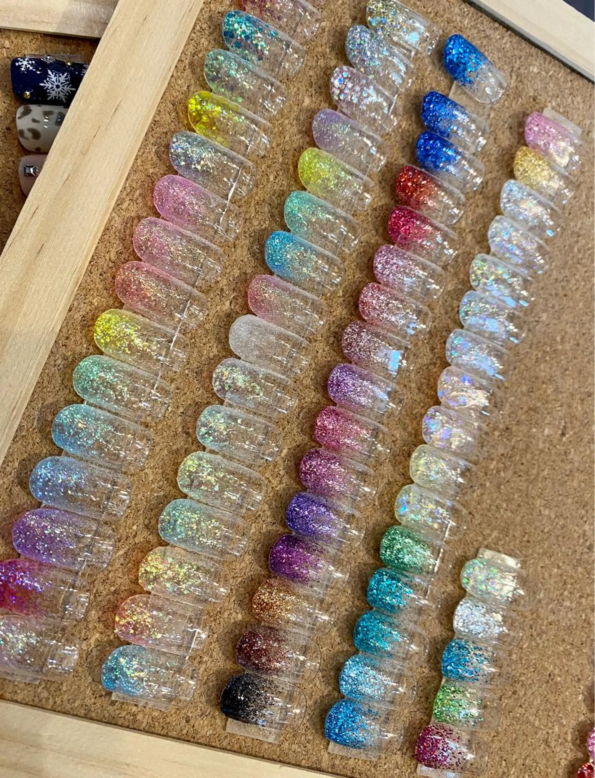 ネイル ラメ(グリッター) ハンドネイル センター南 eclatのネイルデザイン