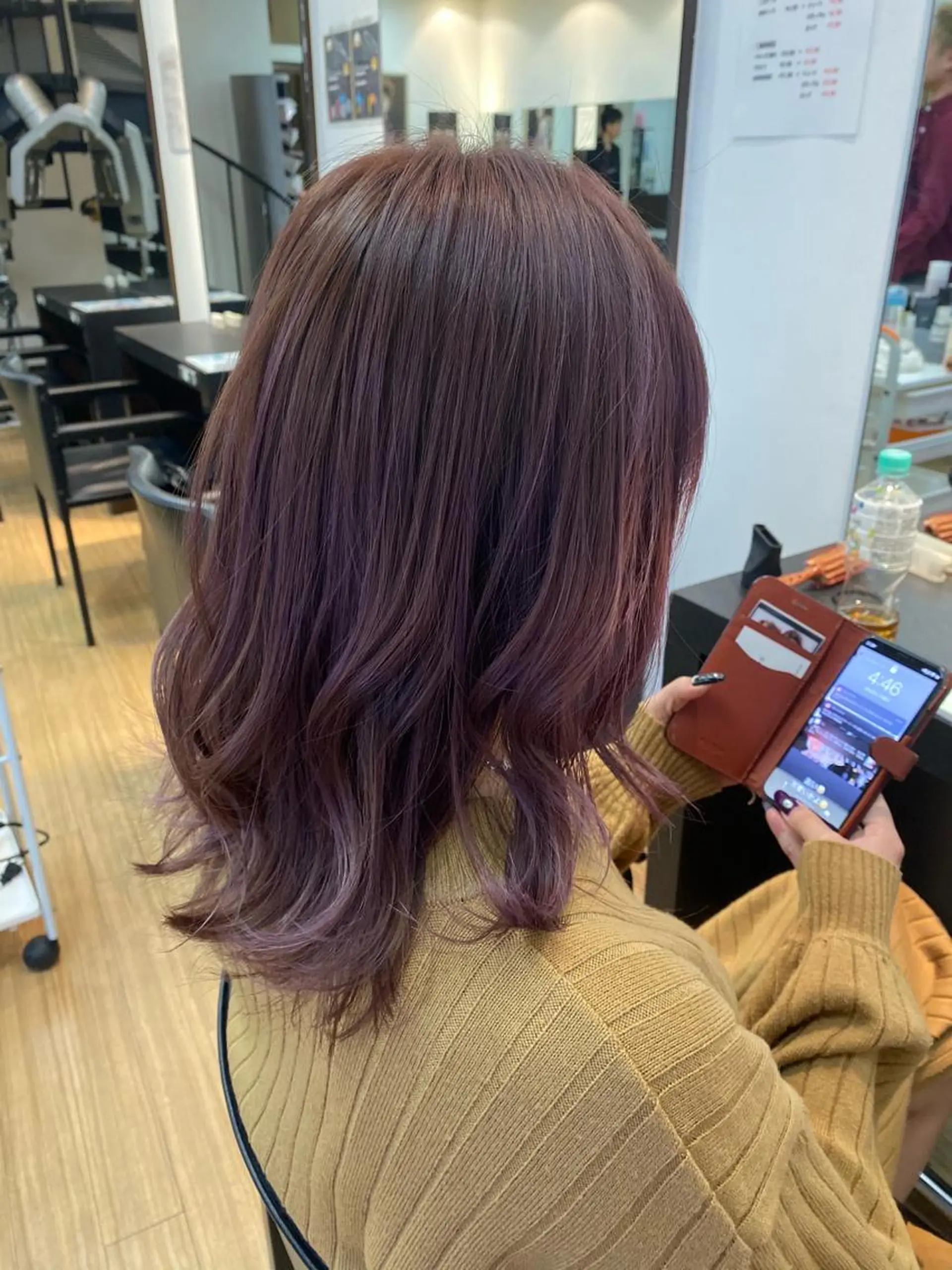 セミロング カット ヘアカラー トリートメント 藏本 剛史のヘアスタイル