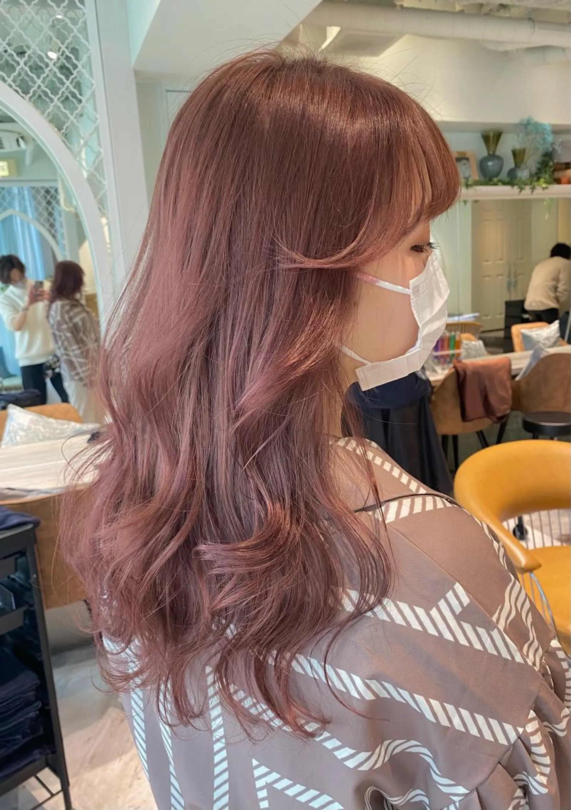 カラー 艶カラー/ボブ /似合わせ/田口愛那のヘアスタイル