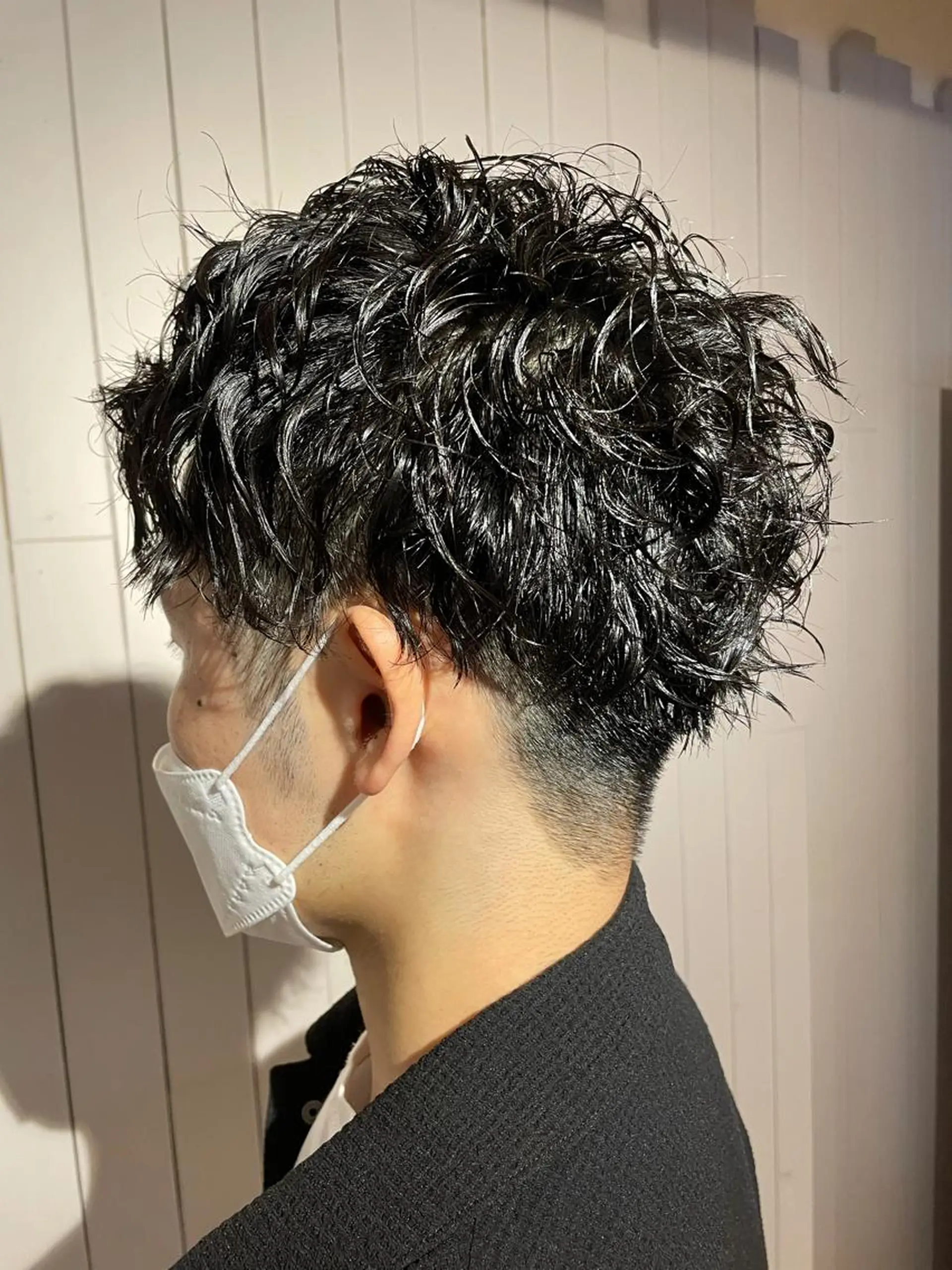 パーマ メンズ カット パーマ ❣️モードケイズ塚口 和田一将のヘアスタイル