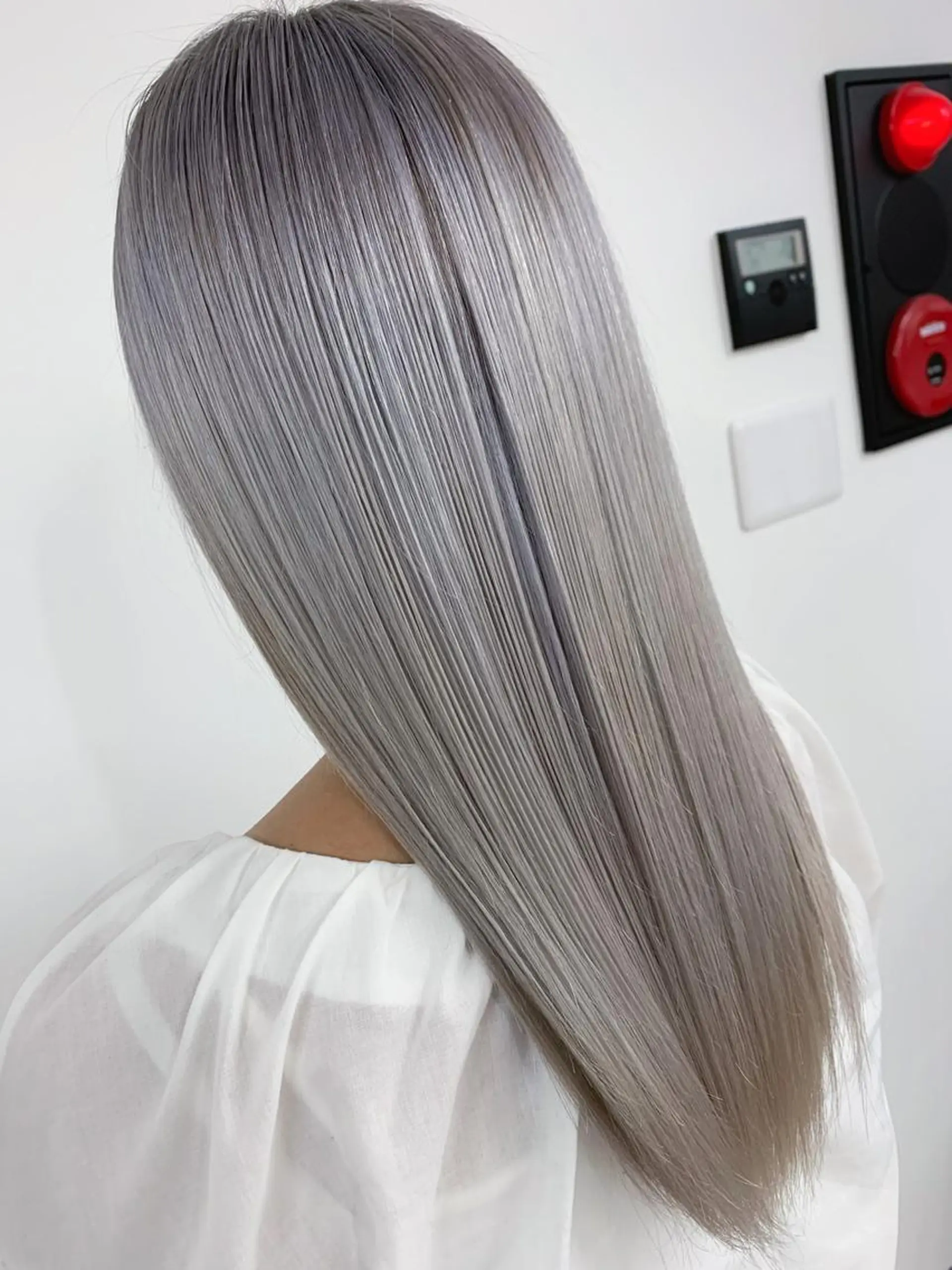 ロング ヘアカラー トリートメント 🥇近藤 恭輔🥇 Recharme新保のヘアスタイル