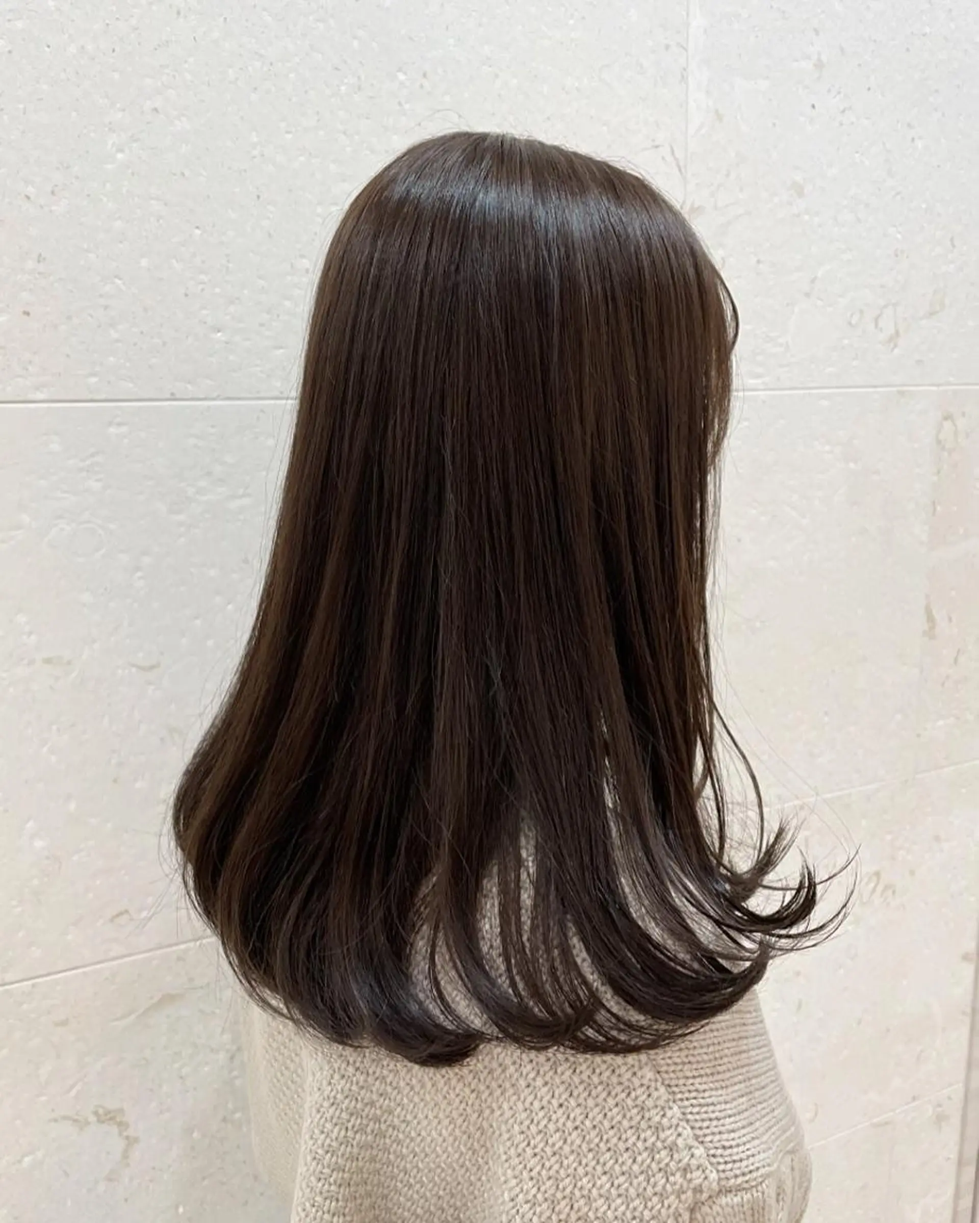 ロング カット ヘアカラー トリートメント 斉藤 貴也のヘアスタイル