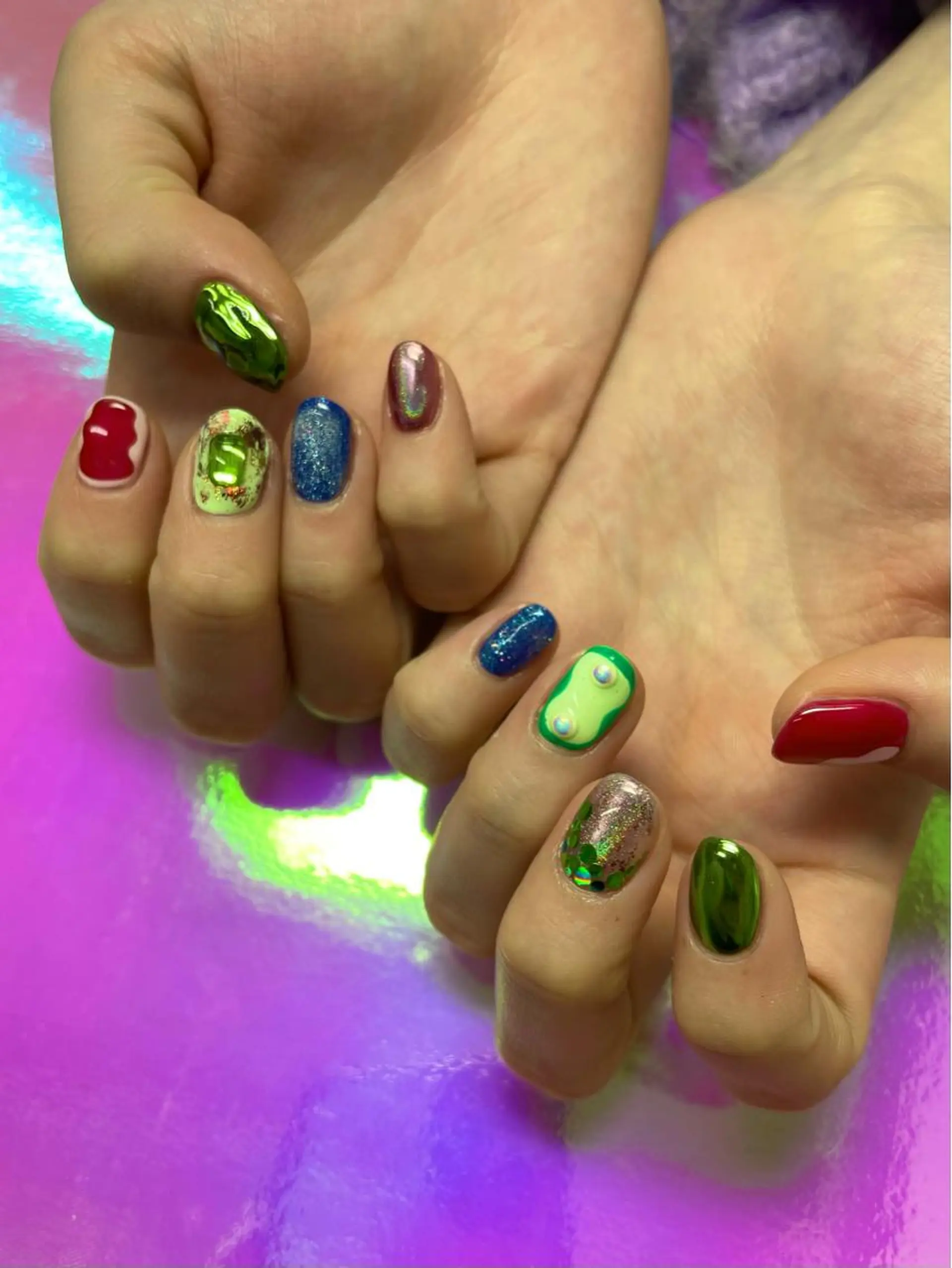 ネイル Nail salon Euphoriaのネイルデザイン