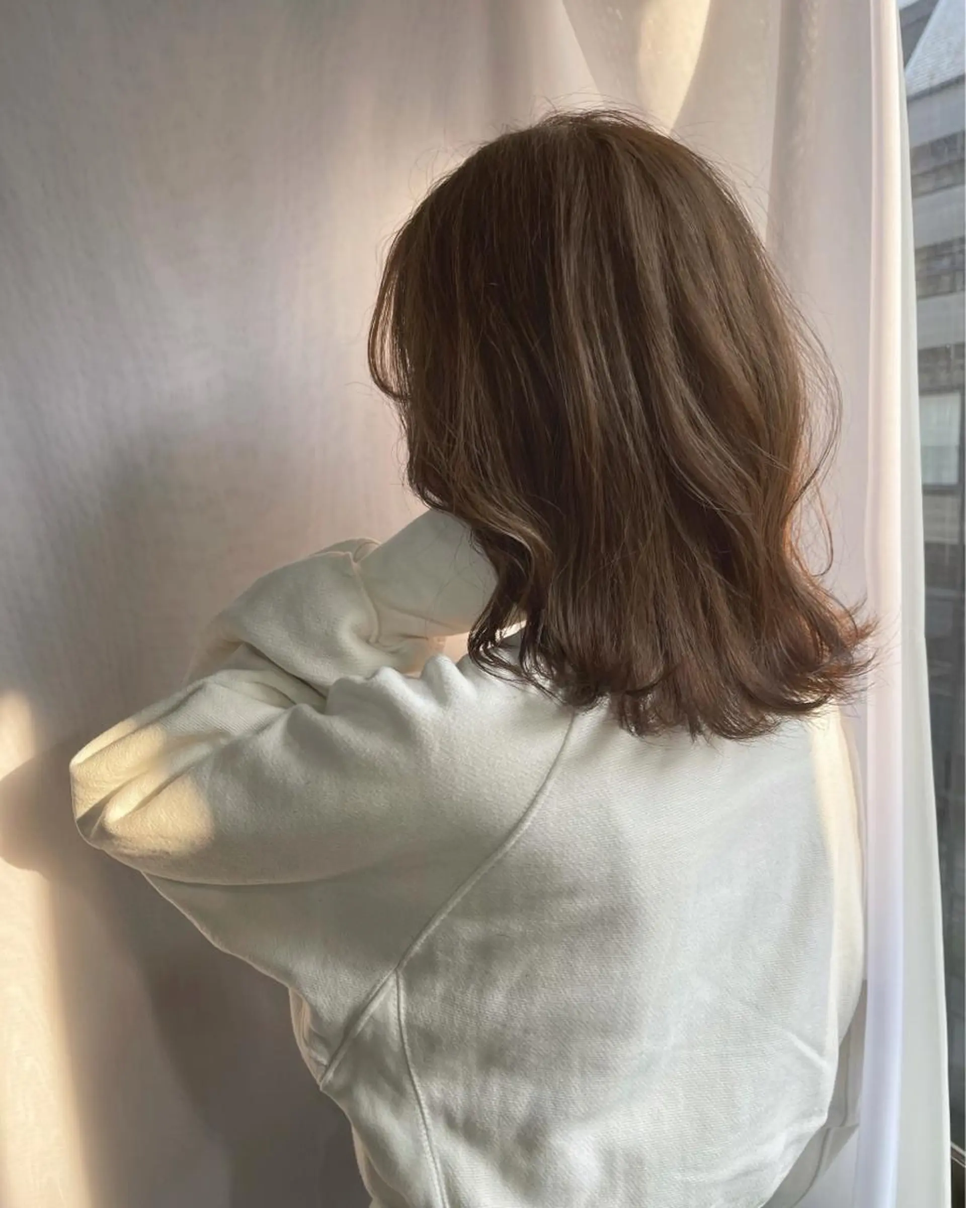 ミディアム 早瀬裕之 パーマのヘアスタイル