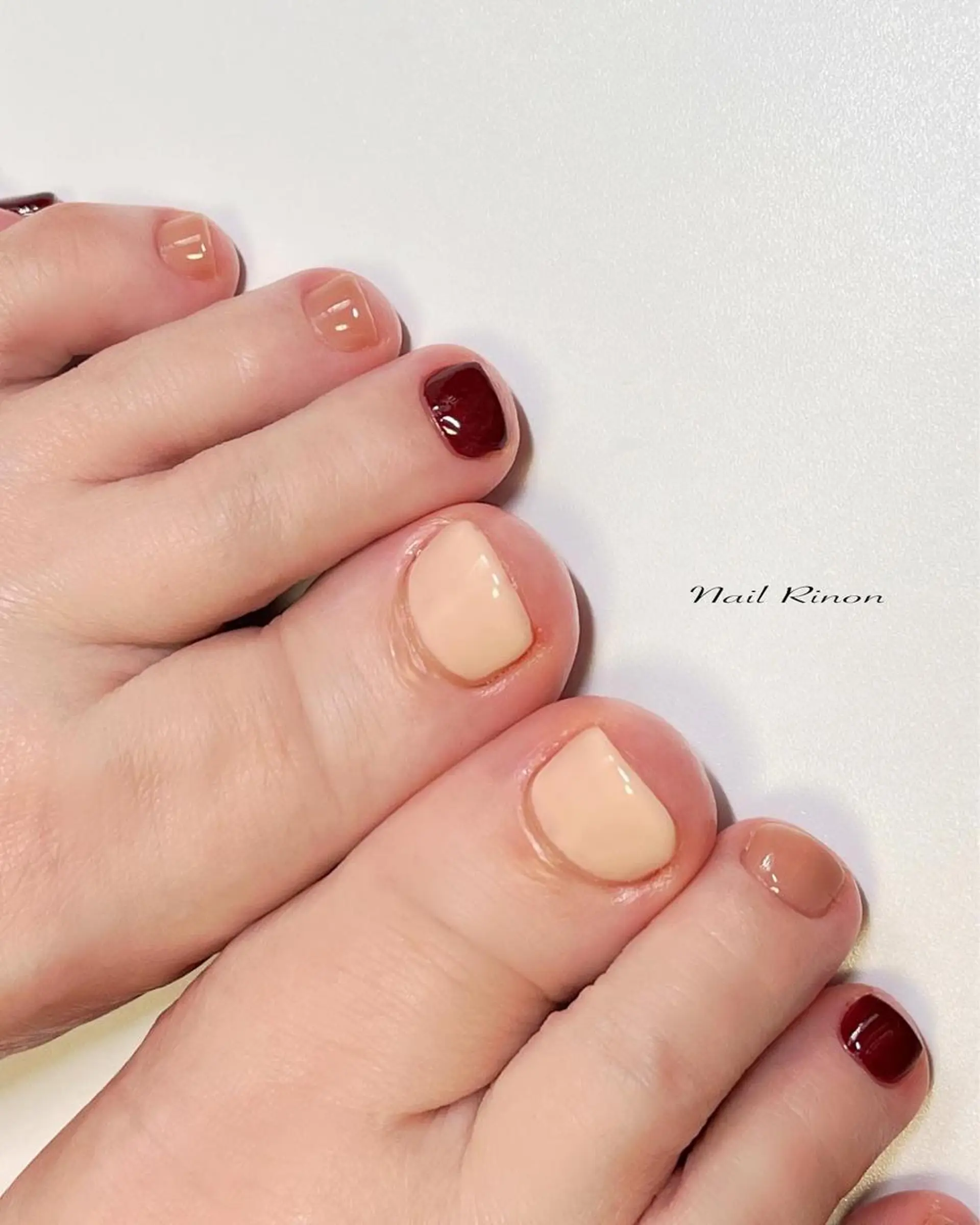 ネイル フットネイル Nail Rinonのネイルデザイン