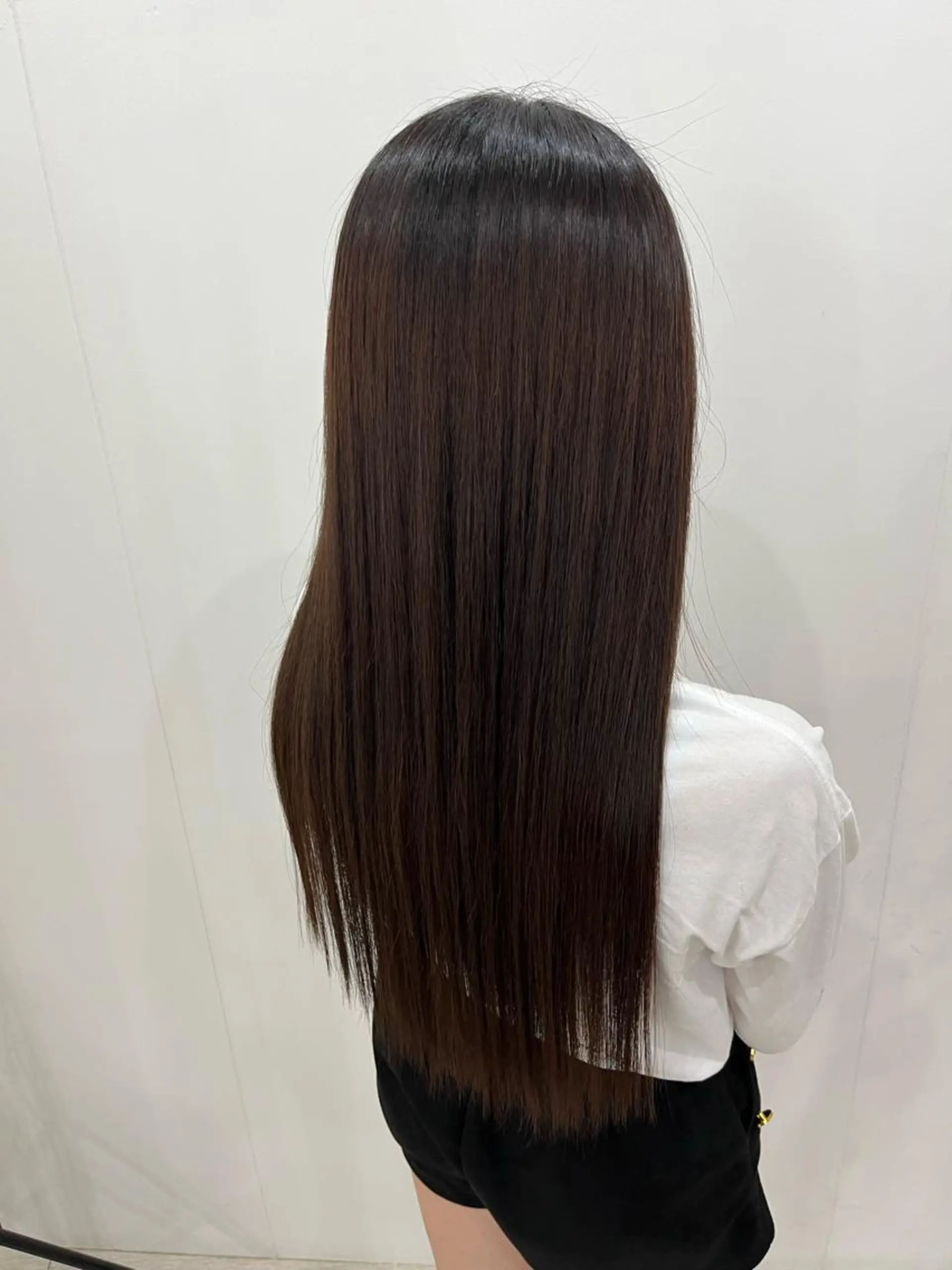 ロング カット 縮毛矯正 トリートメント little×esta所属・髪質改善/艶カラー /小池潤也のヘアスタイル