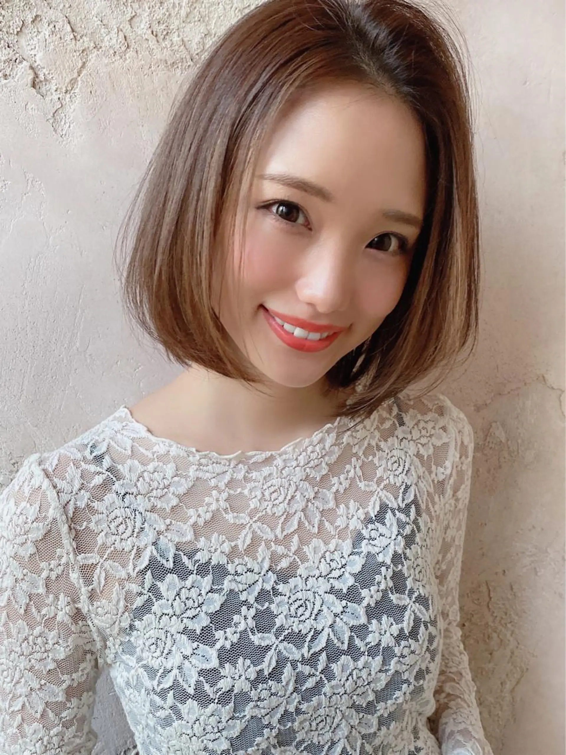 ショート カラー ボブ カット ヘアカラー トリートメント ツヤ髪になりたい方へ 🩷柴田知亜希のヘアスタイル