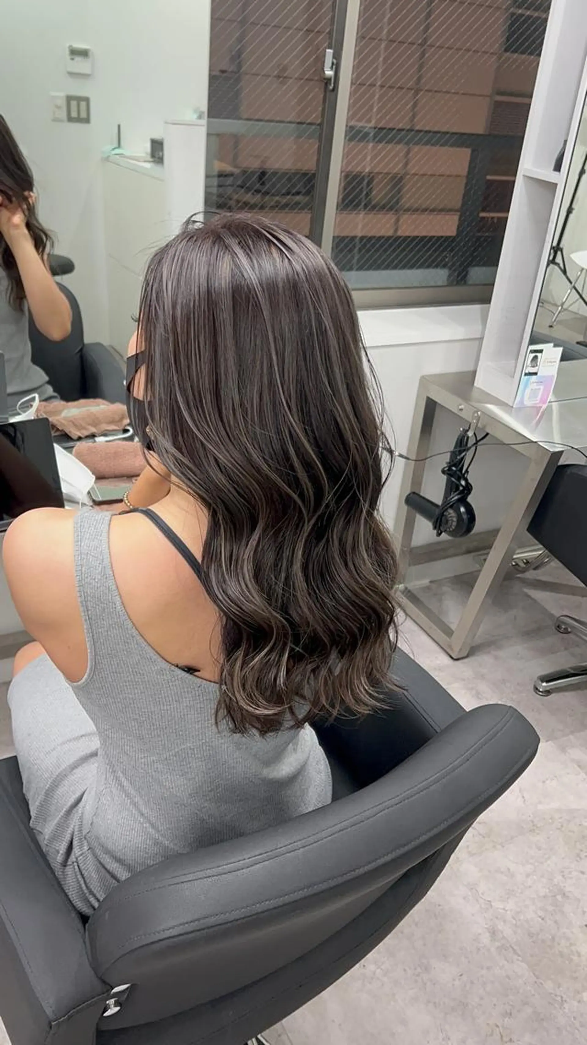 ロング ヘアカラー トリートメント 🫧髪質改善 講師🫧🍎幹細胞のヘアスタイル