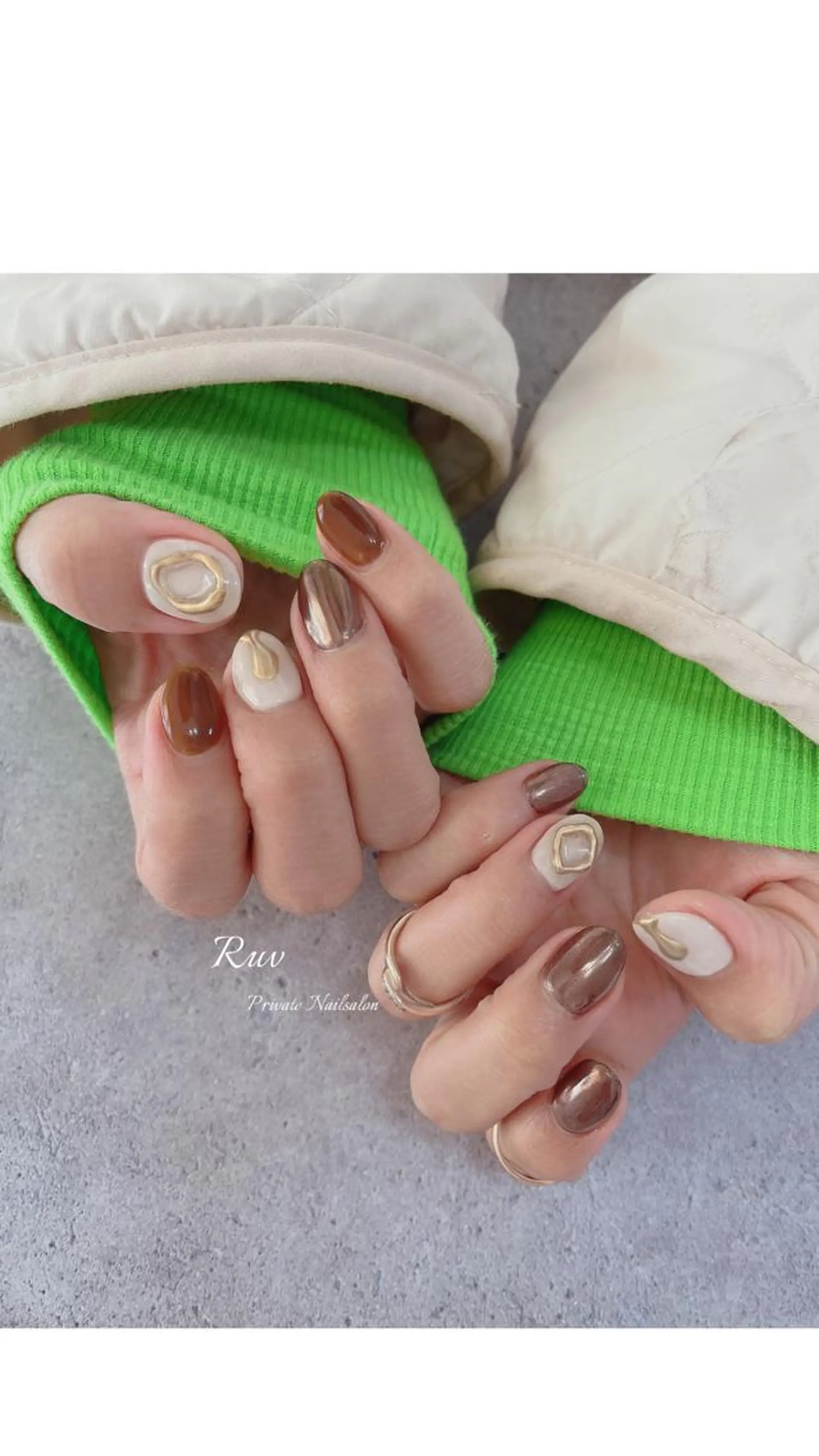 ネイル ハンドネイル プライベート ネイルサロン　ルヴのネイルデザイン