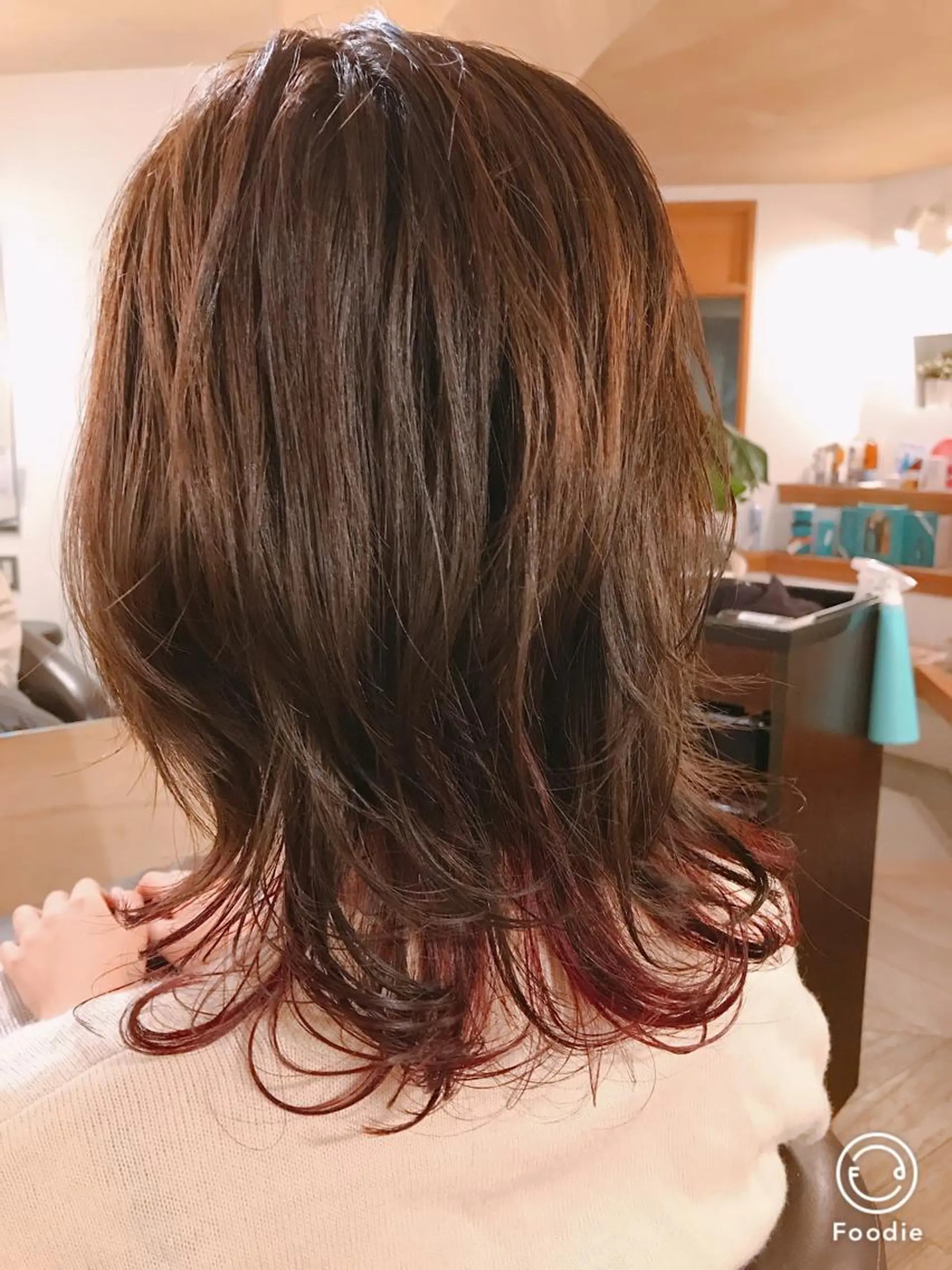 ミディアム 川端 かんな🐹のヘアスタイル