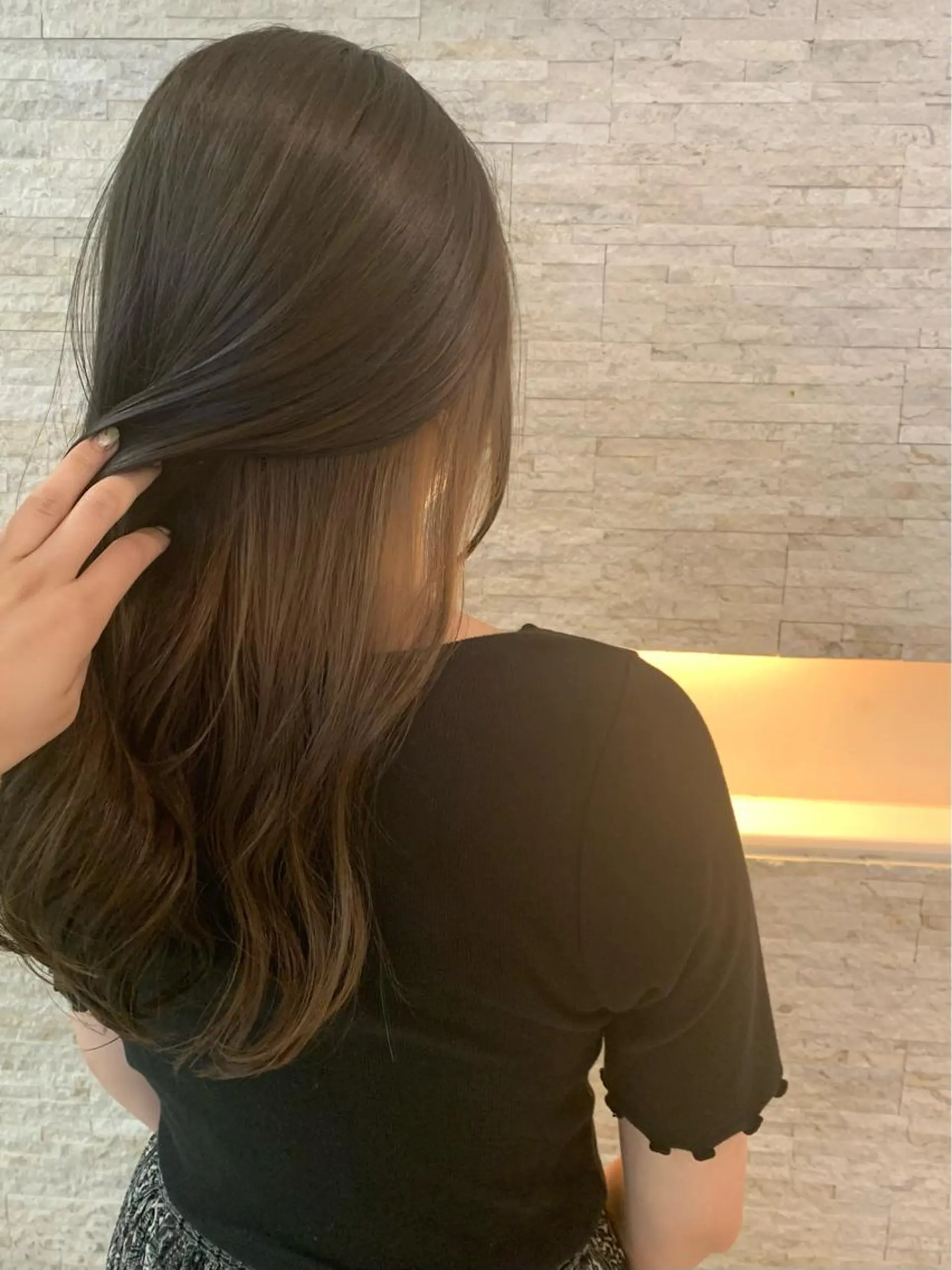 ロング カラー ✄折橋 彩花🐶🍑のヘアスタイル