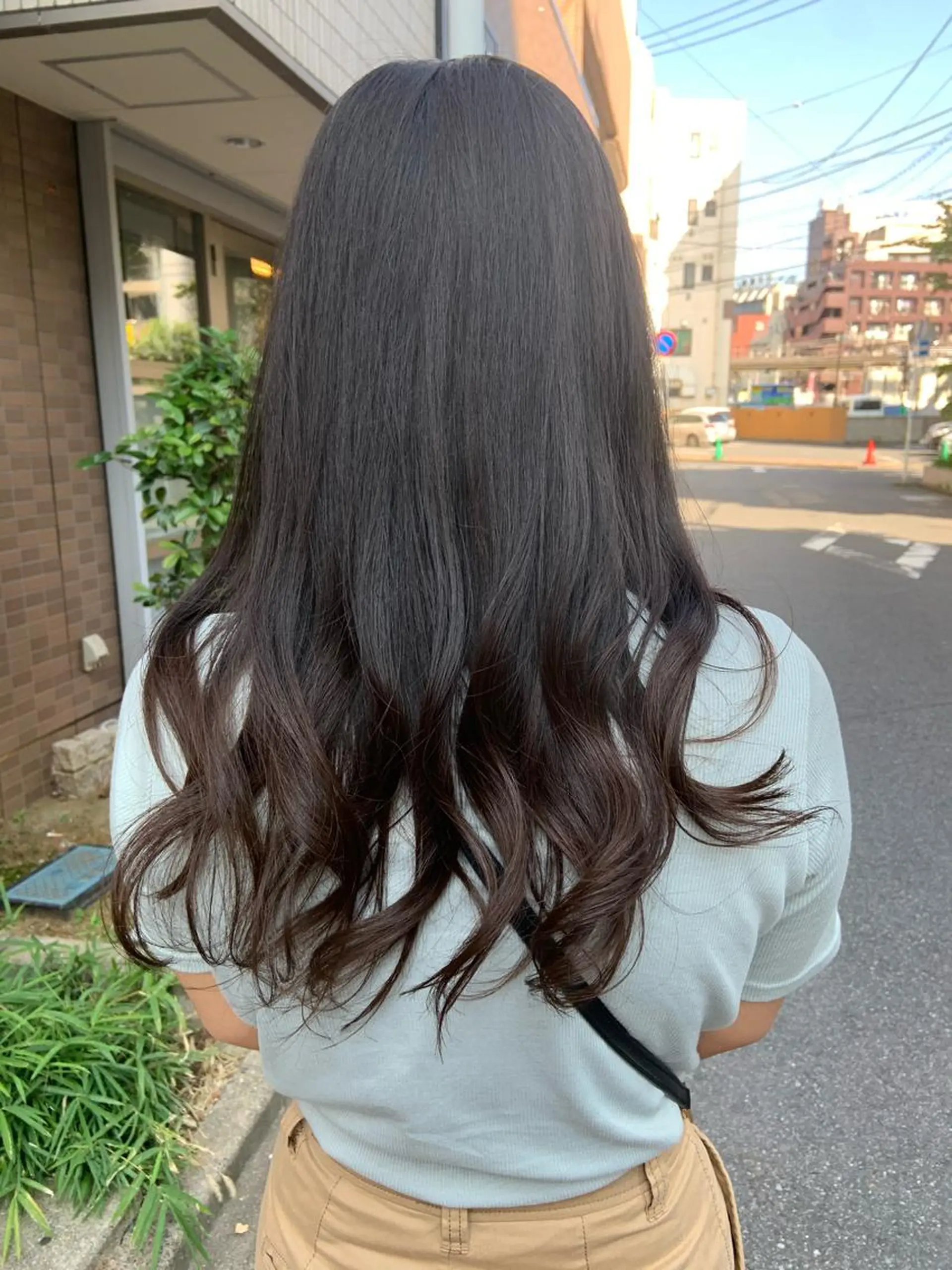 ロング カラー ヘアアレンジ グラデーションカラー 韓国hair🦋 Nanaのヘアスタイル