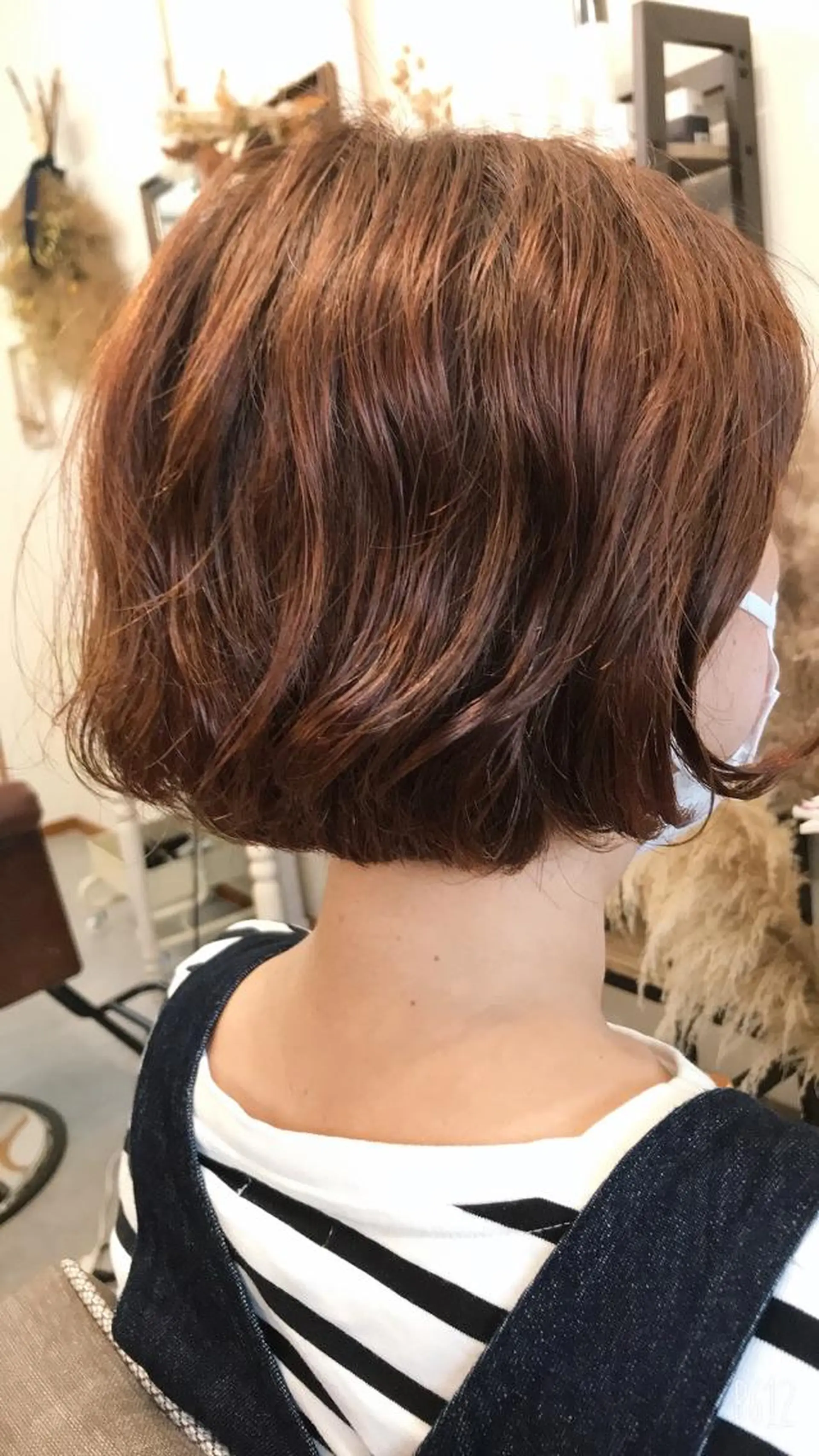 ショート パーマ トリートメント hair works raptureのヘアスタイル