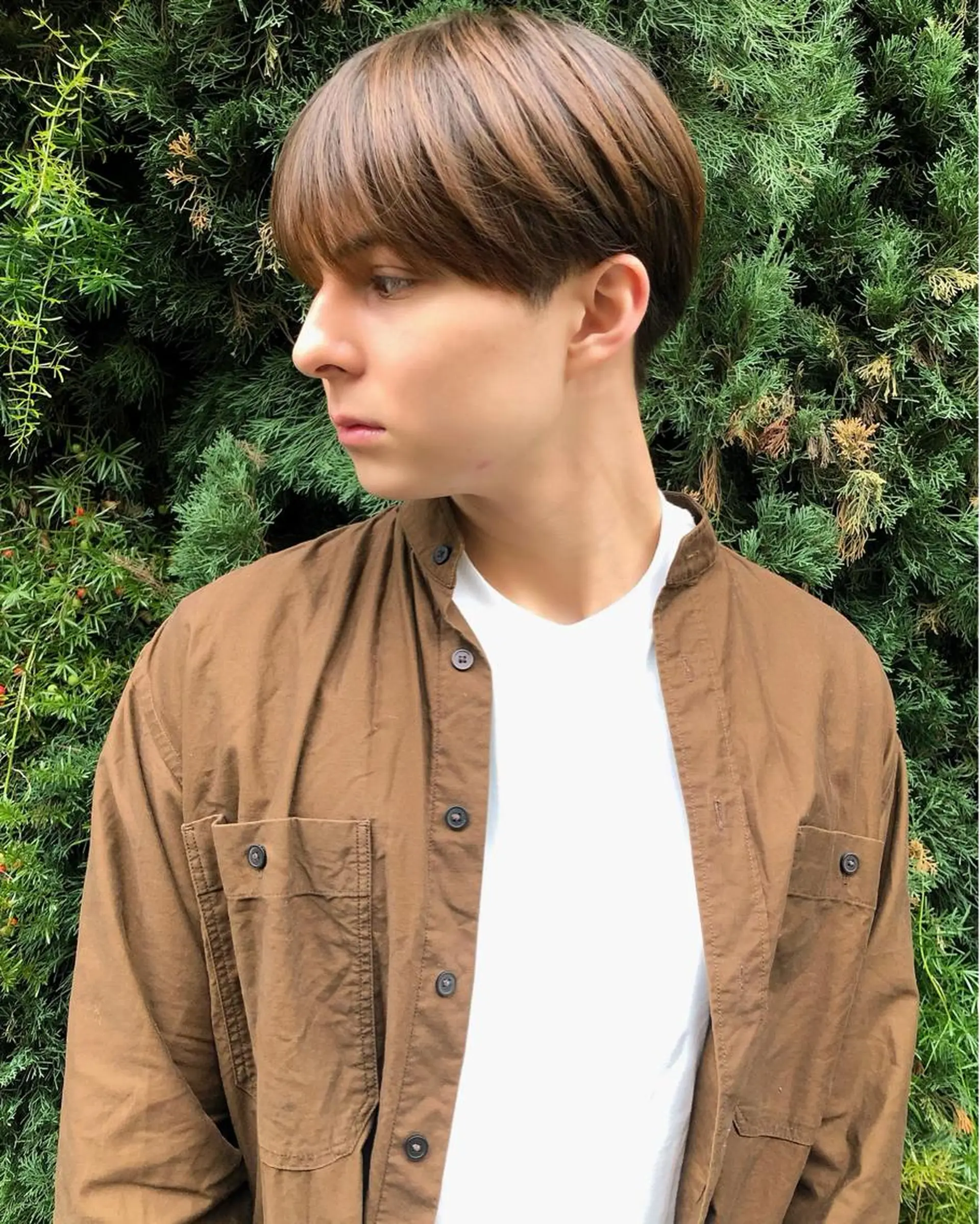 ショート メンズ🍃ナチュラル 韓国風ヘアRENのヘアスタイル