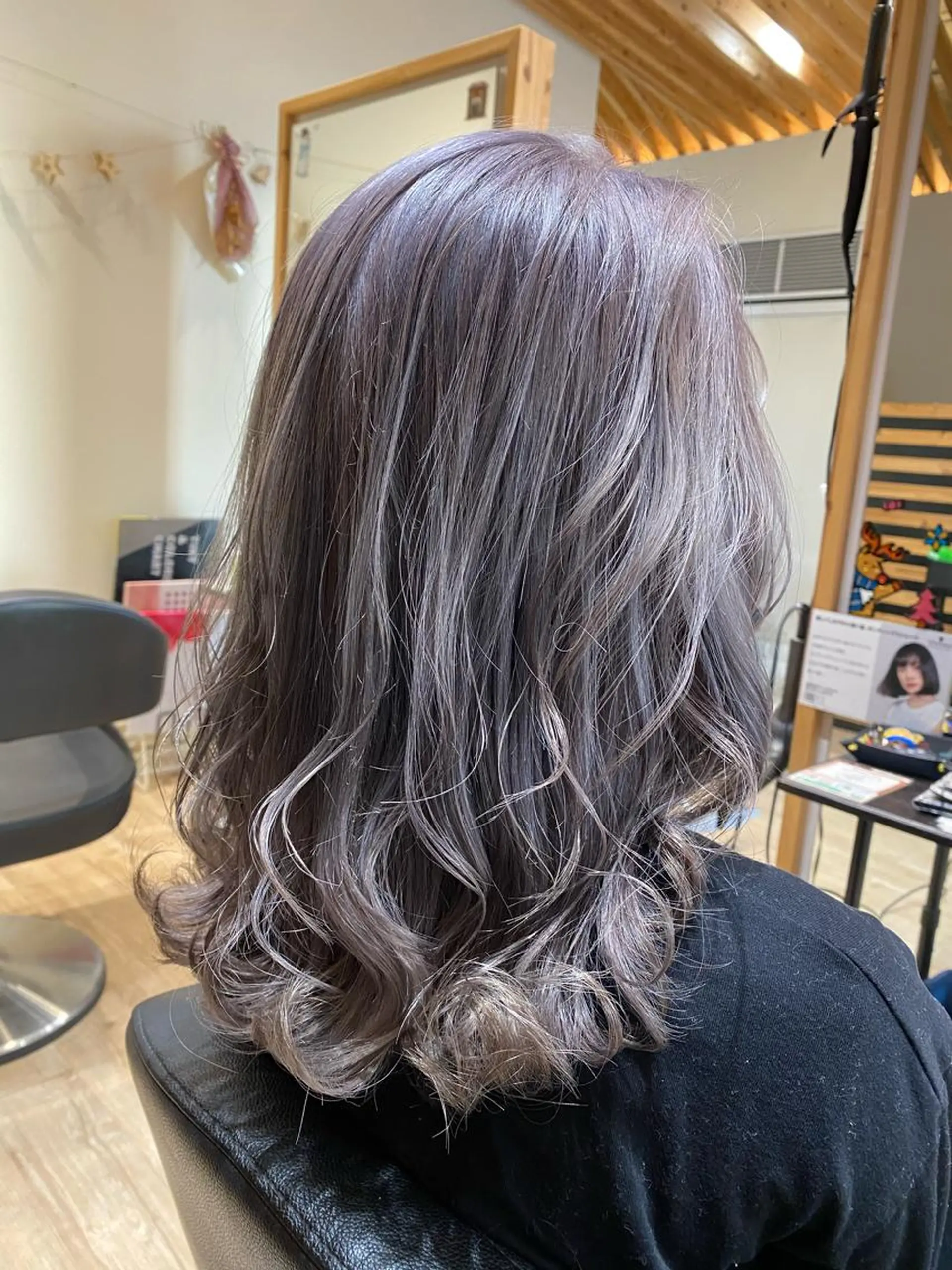 ミディアム カラー 関口 友行のヘアスタイル