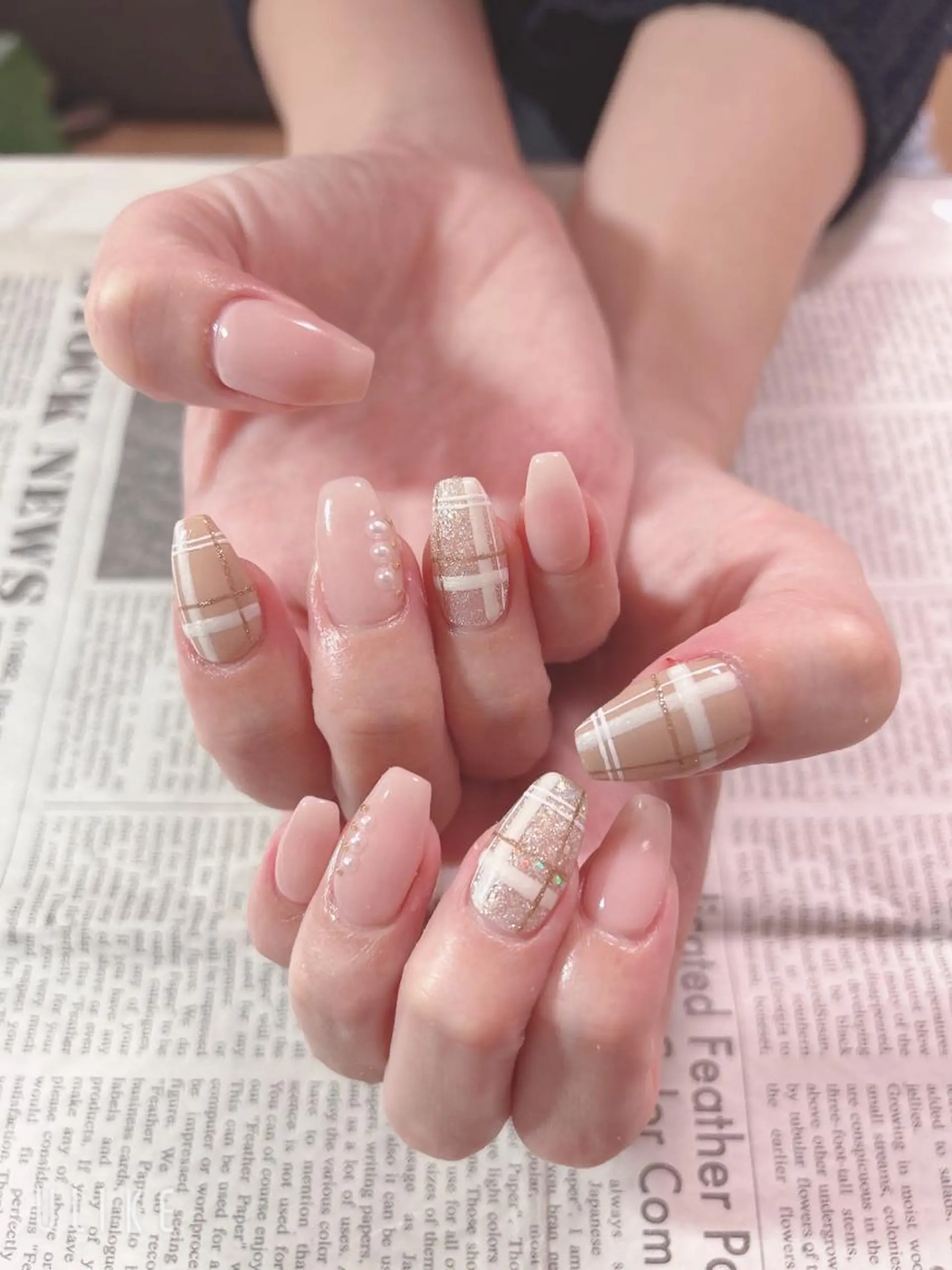 ネイル ハンドネイル ハンドケア 森山 舞のネイルデザイン