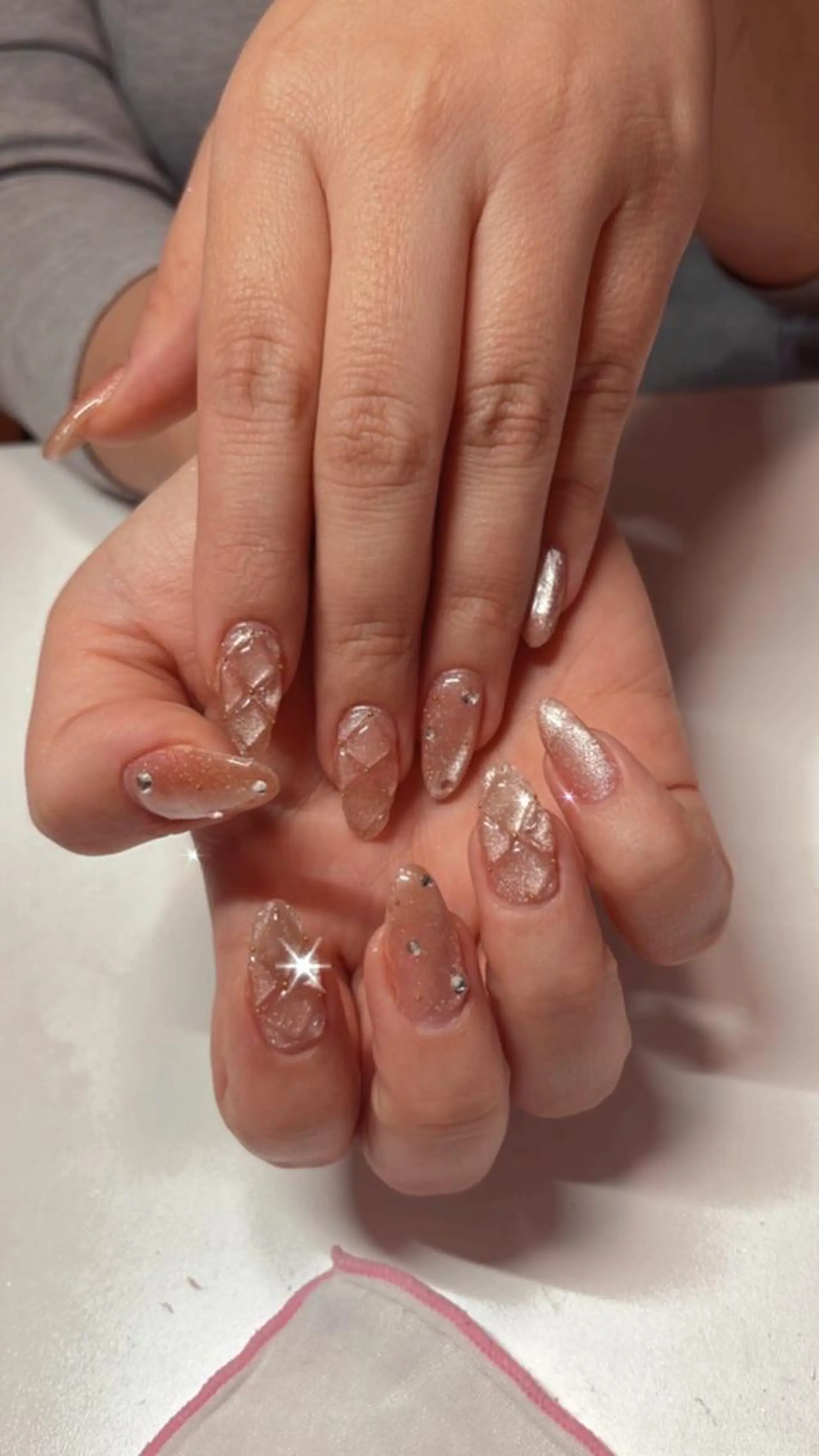 ネイル マグネットネイル wooone所属・鶴橋wooone nail.rieのネイルデザイン