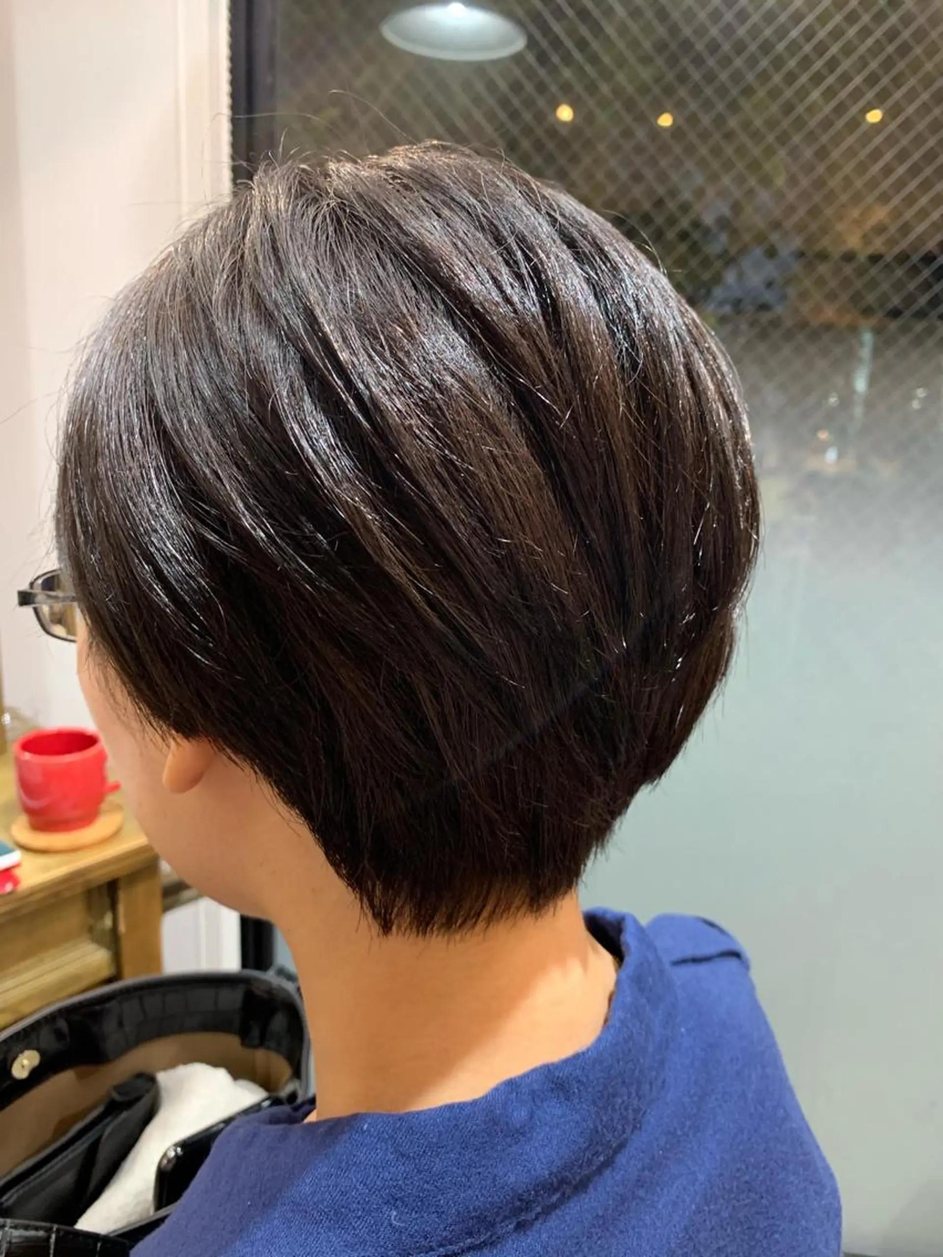 ショート カット ヘッドスパ 四ッ井 翔のヘアスタイル