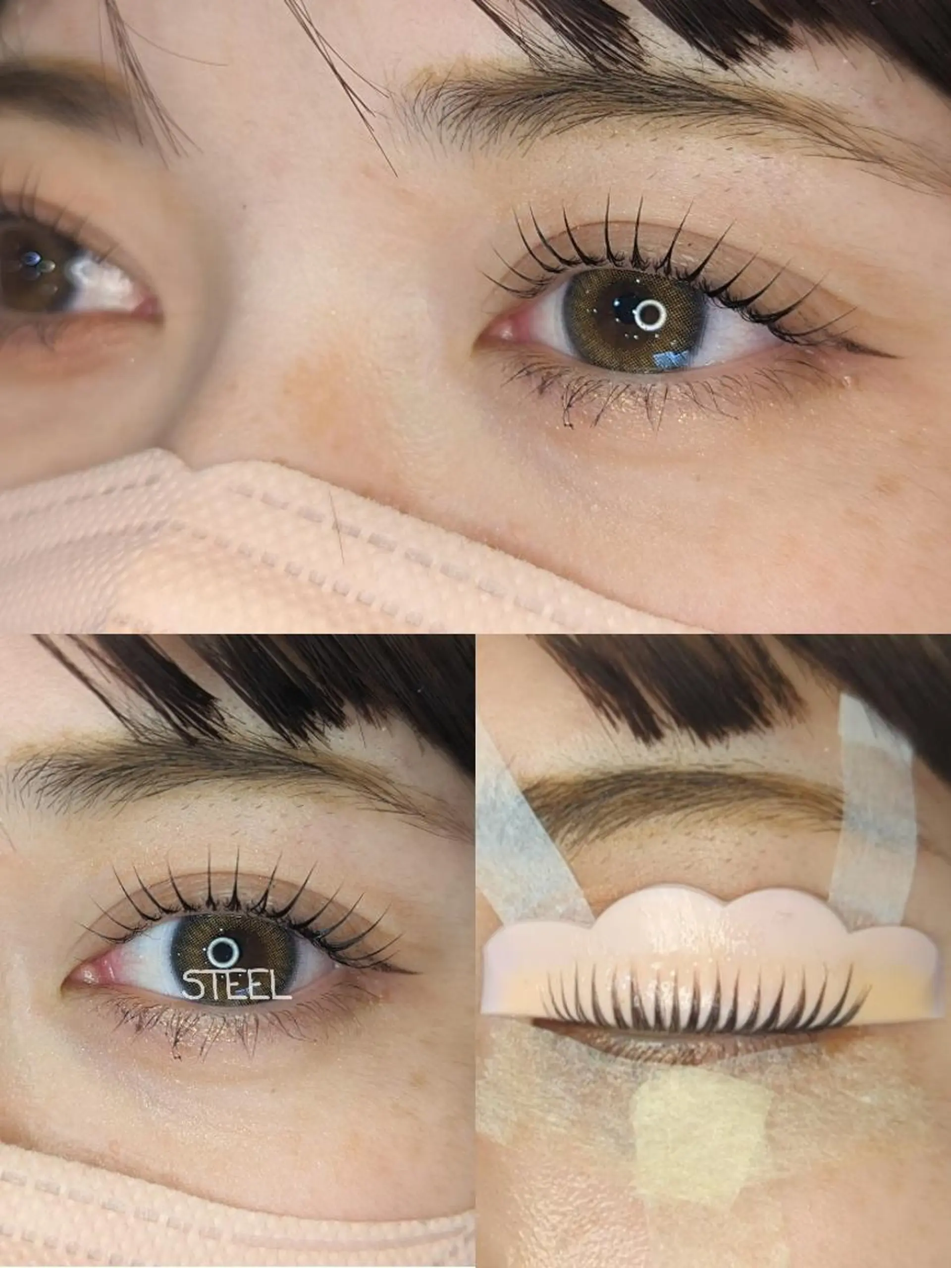 マツエク・マツパ 束感まつ毛 パリジェンヌラッシュリフト STEEL所属・【STEEL池袋】 🌈MASHIMAのマツエク・マツパデザイン
