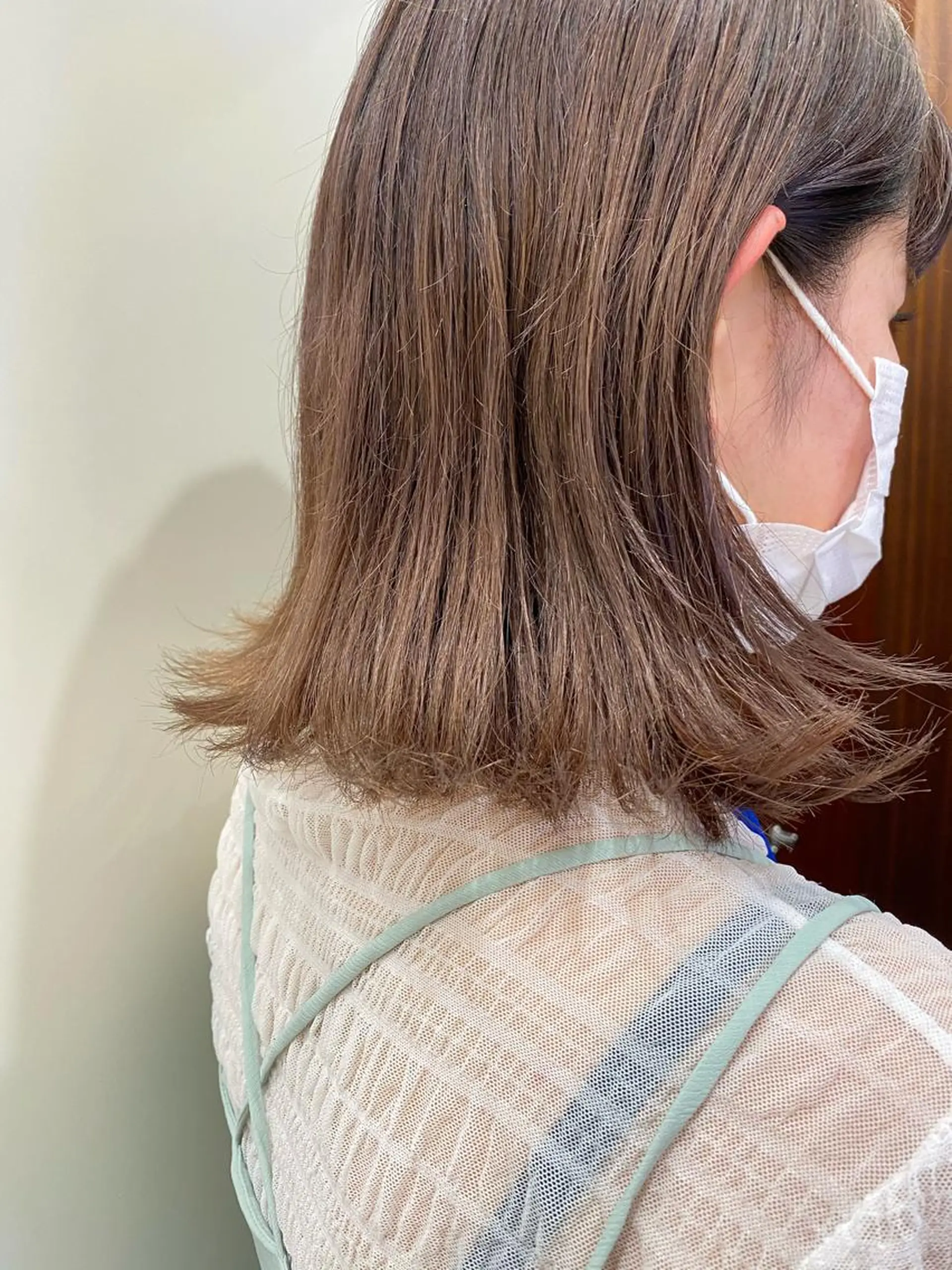 ミディアム ❤️パーマ美容師✂︎ 井口美緒のヘアスタイル