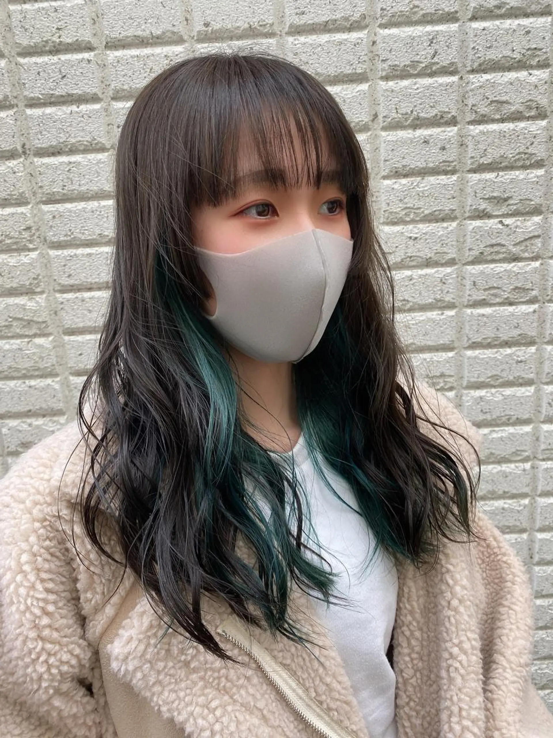 セミロング カラー カット ヘアカラー ［パサつき改善］＊ 髪質改善ケアサロン＊のヘアスタイル