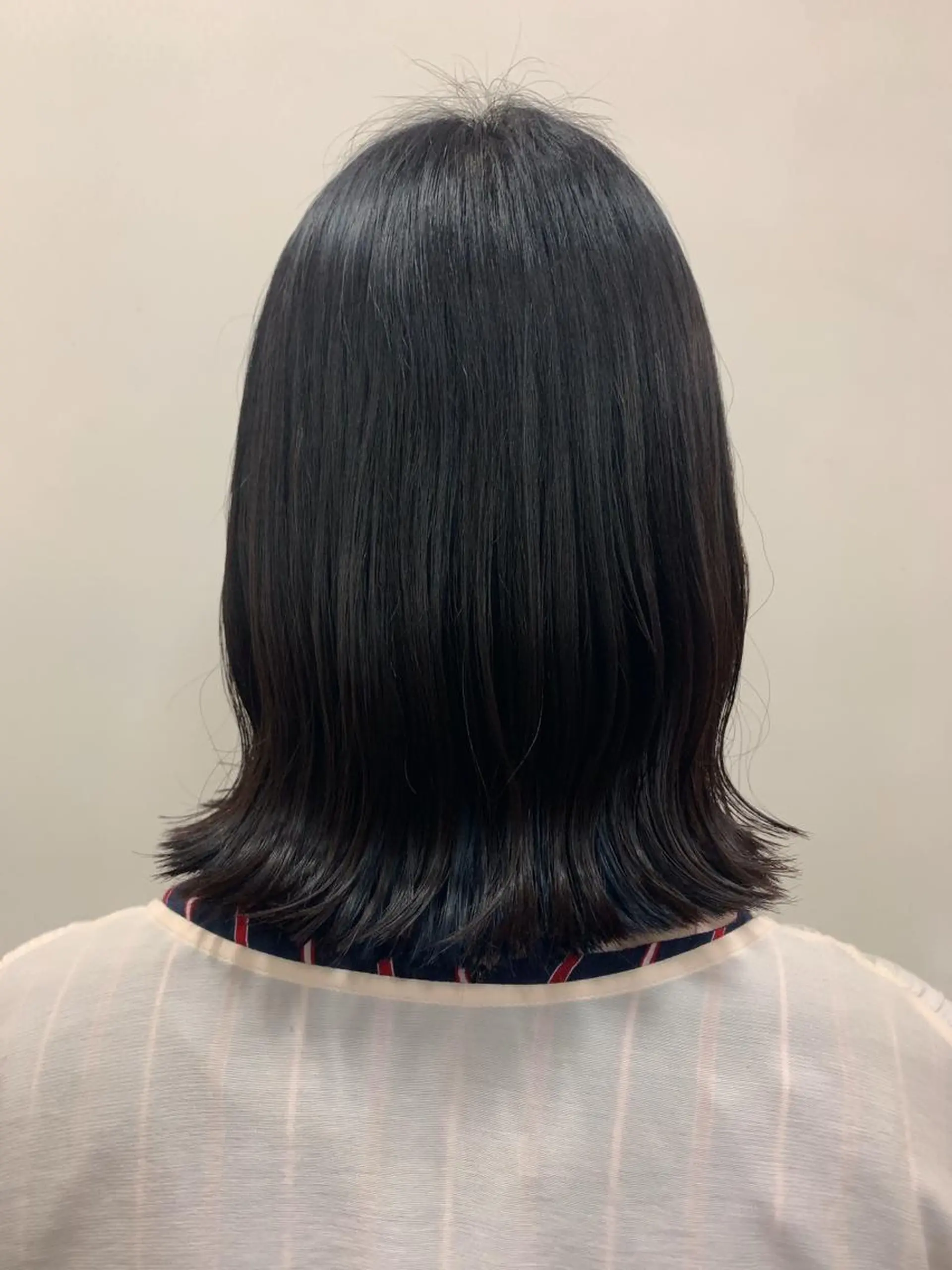 ミディアム カラー おせ ちさとのヘアスタイル