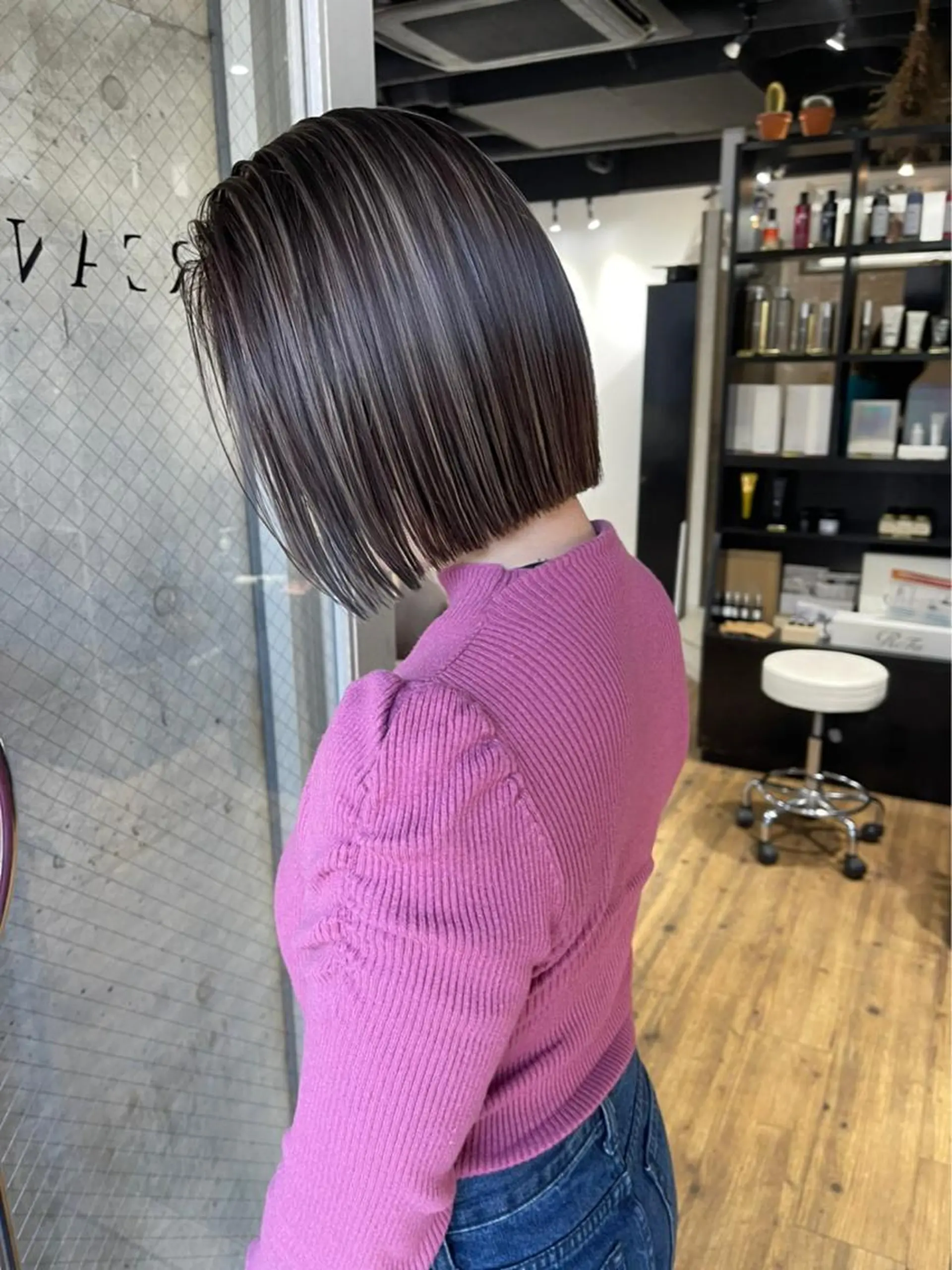 ショート カラー ブリーチ ケアブリーチ デザインカラー ダブルカラー イヤリングカラー ARCANAブリーチ ダブルカラー🌟原宿のヘアスタイル