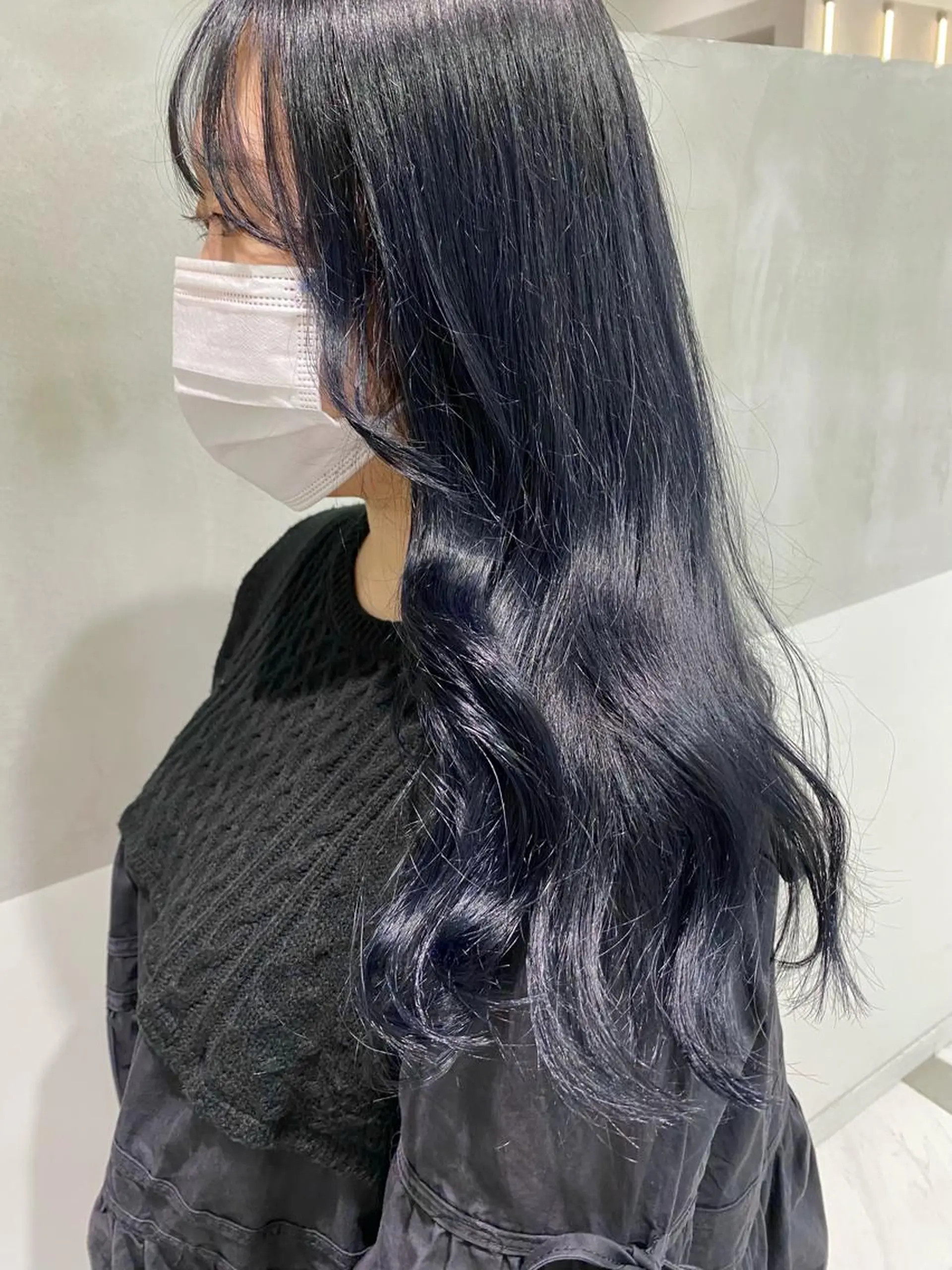 ロング ヘアカラー トリートメント ヘアセット 🎀韓国レイヤー 🇰🇷mireiのヘアスタイル