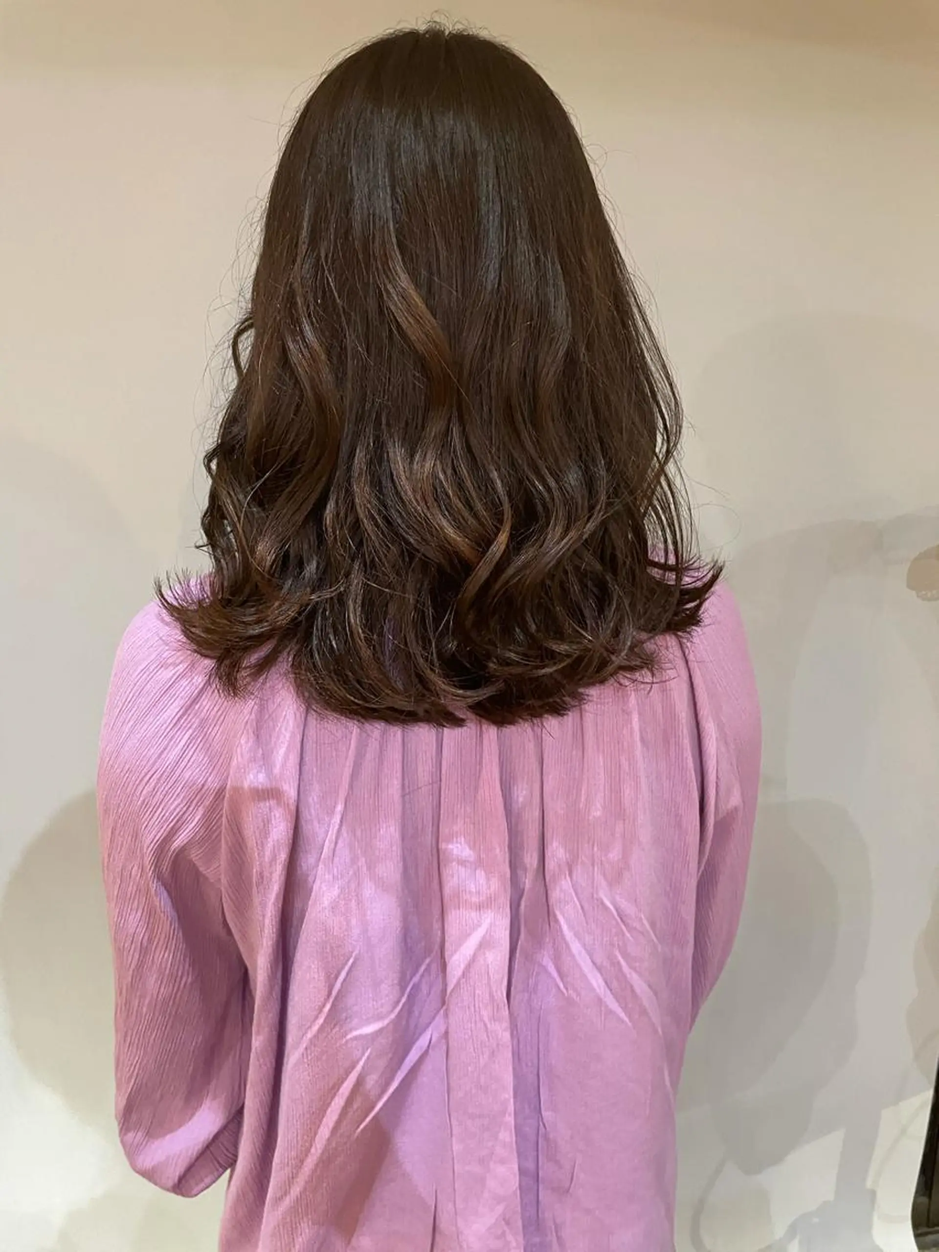 セミロング カラー キッズ オトナヘア🌸 harukaのヘアスタイル