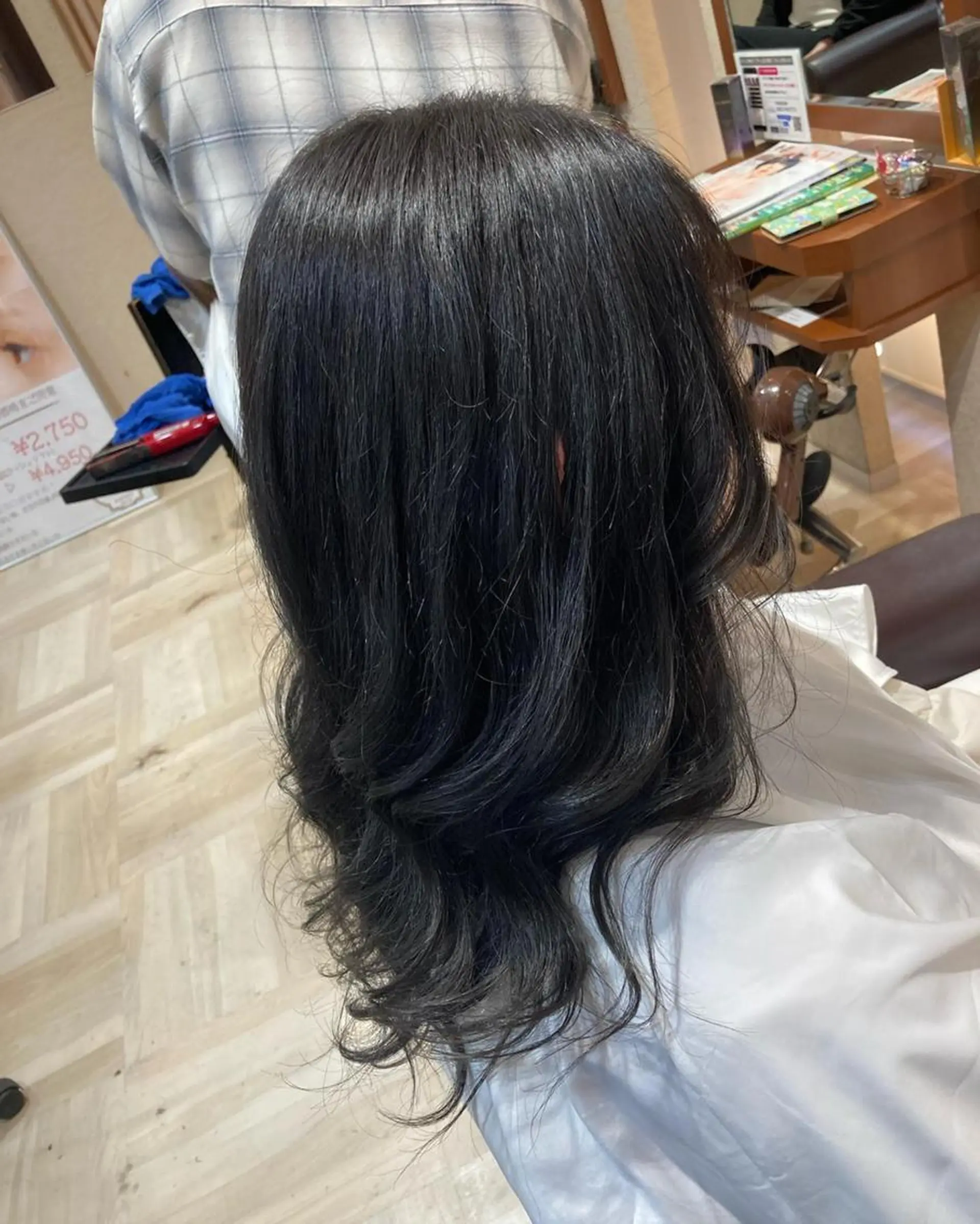 カラー ブリーチ 透明感カラー グレージュ アイスグレージュ ブリーチなしカラー 髪質改善/透明感 カラー/内藤有須加のヘアスタイル