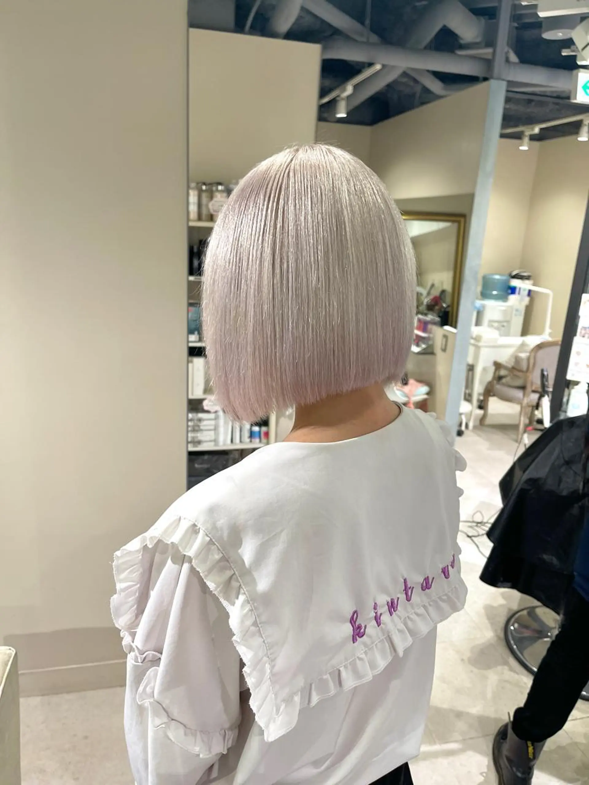 ショート カラー ヘアカラー 渋谷🤍ブリーチの神 🤍Yudaiのヘアスタイル