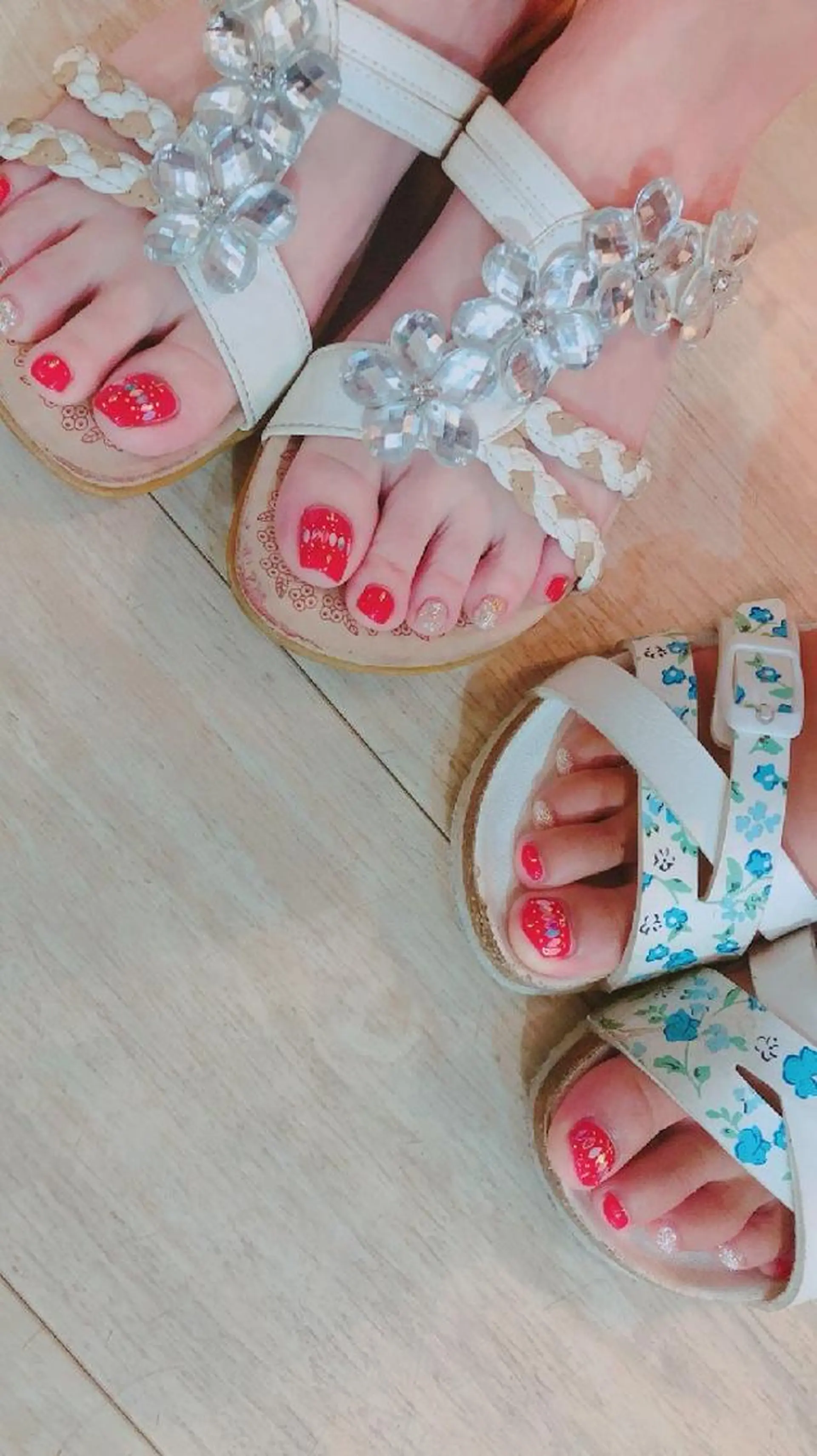 ネイル おそろいネイル IDEAL (中井)のマツエク・マツパデザイン